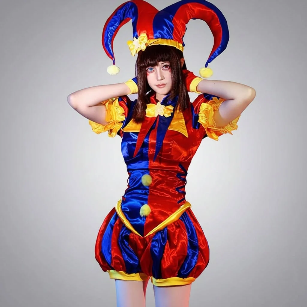 Halloween Costumes Womens Jester Party Outfit - Image 2 Halloween Costumes Womens Jester Party Outfit - Image 2