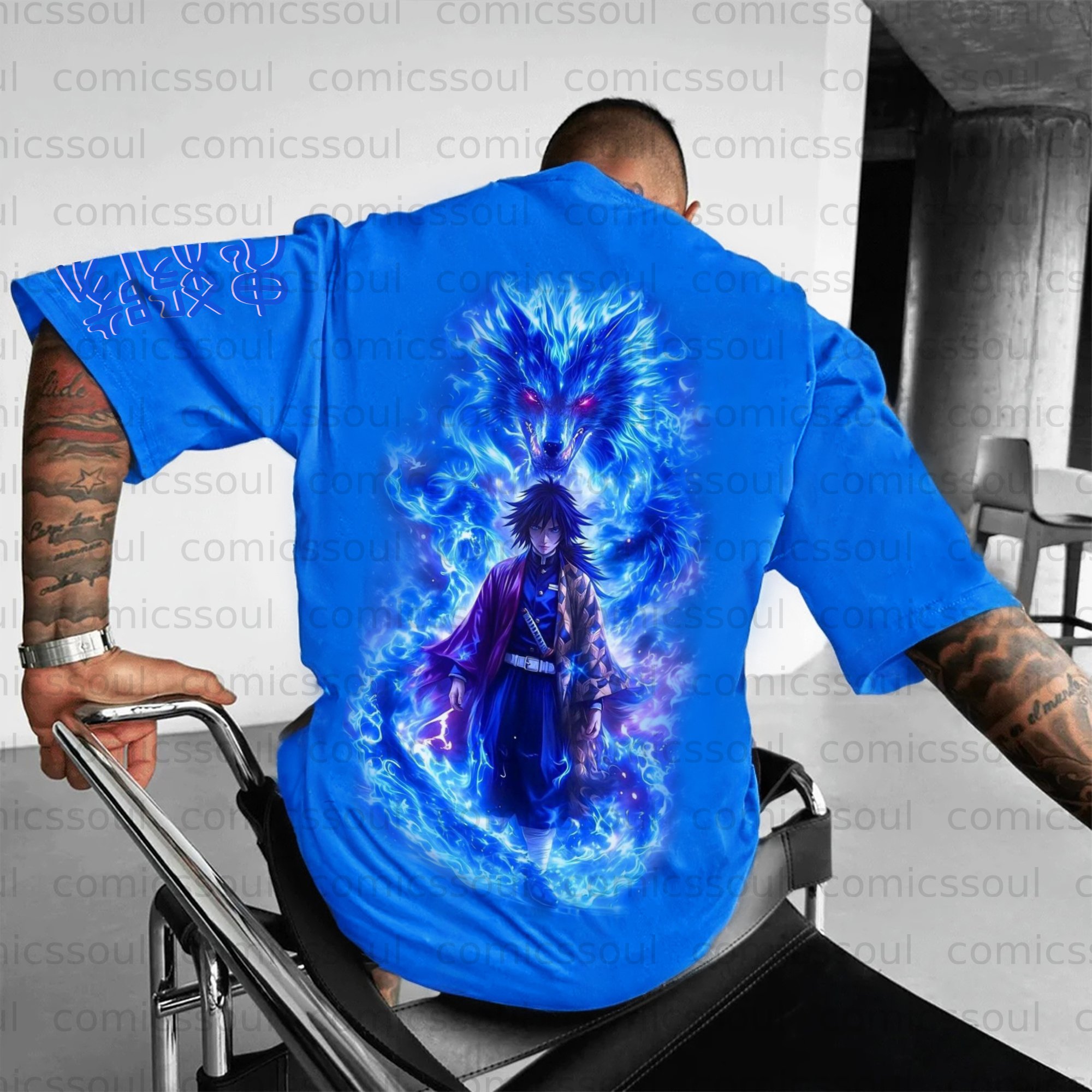 Unisex Anime Inspired Vintage T-Shirt
