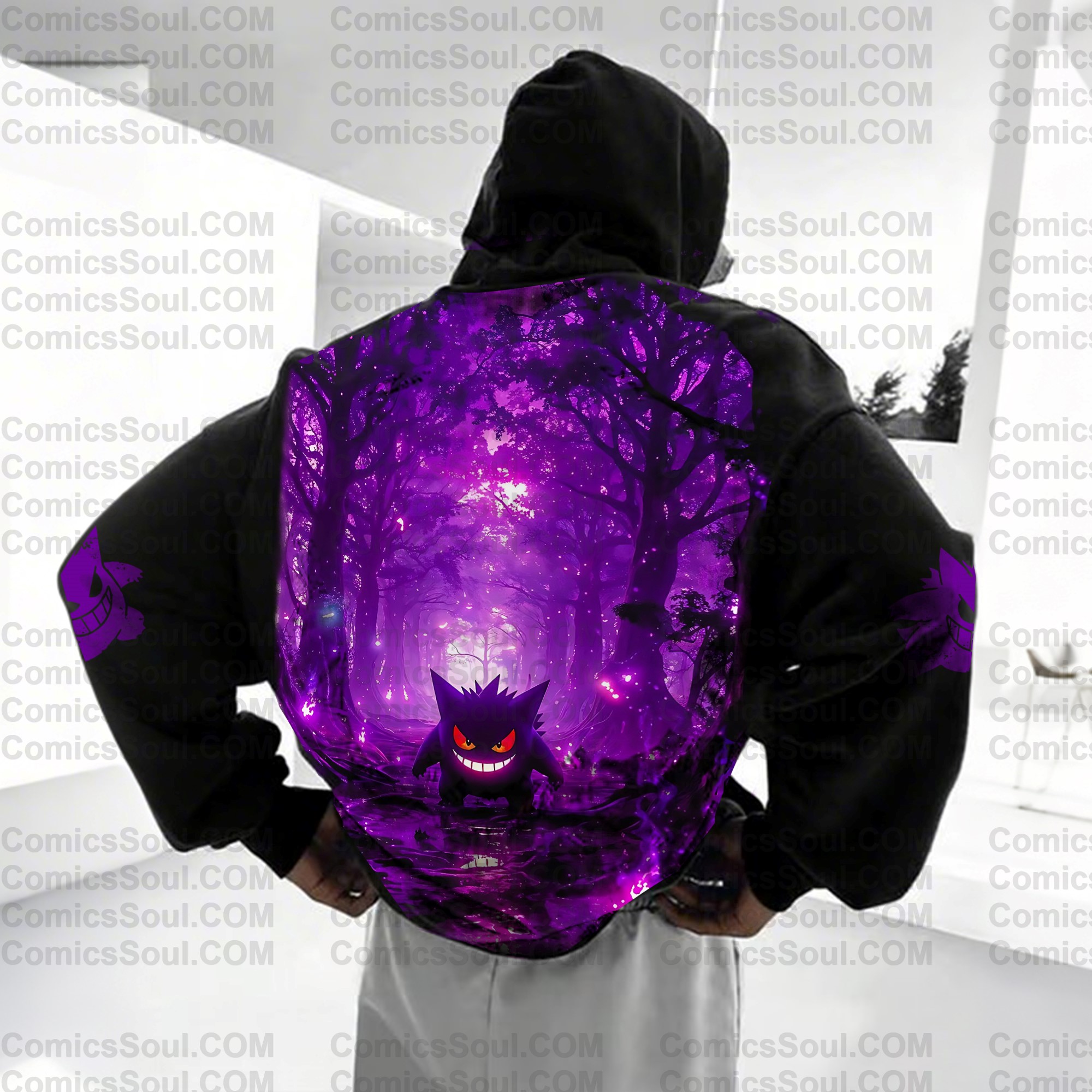 Unisex Anime Graphic Streetwear Vintage Hoodie