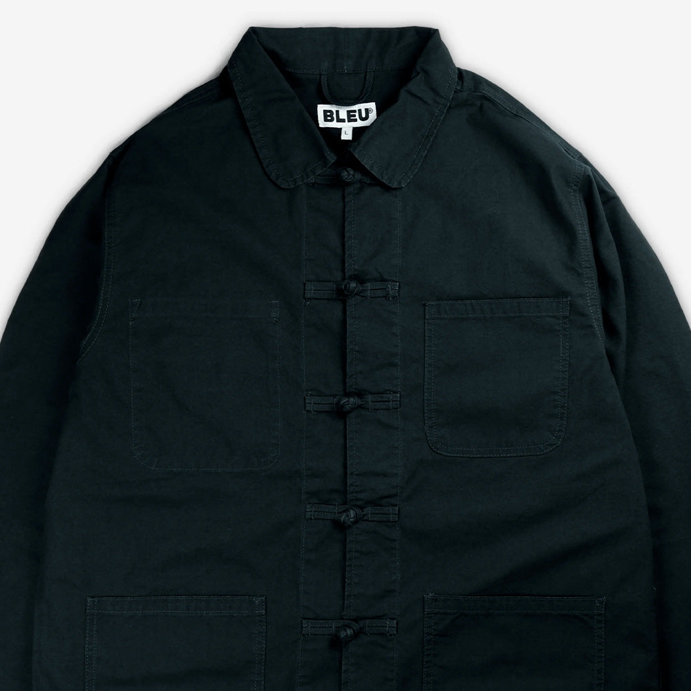 Bleu - Veste Shanghai Solid  - Noir