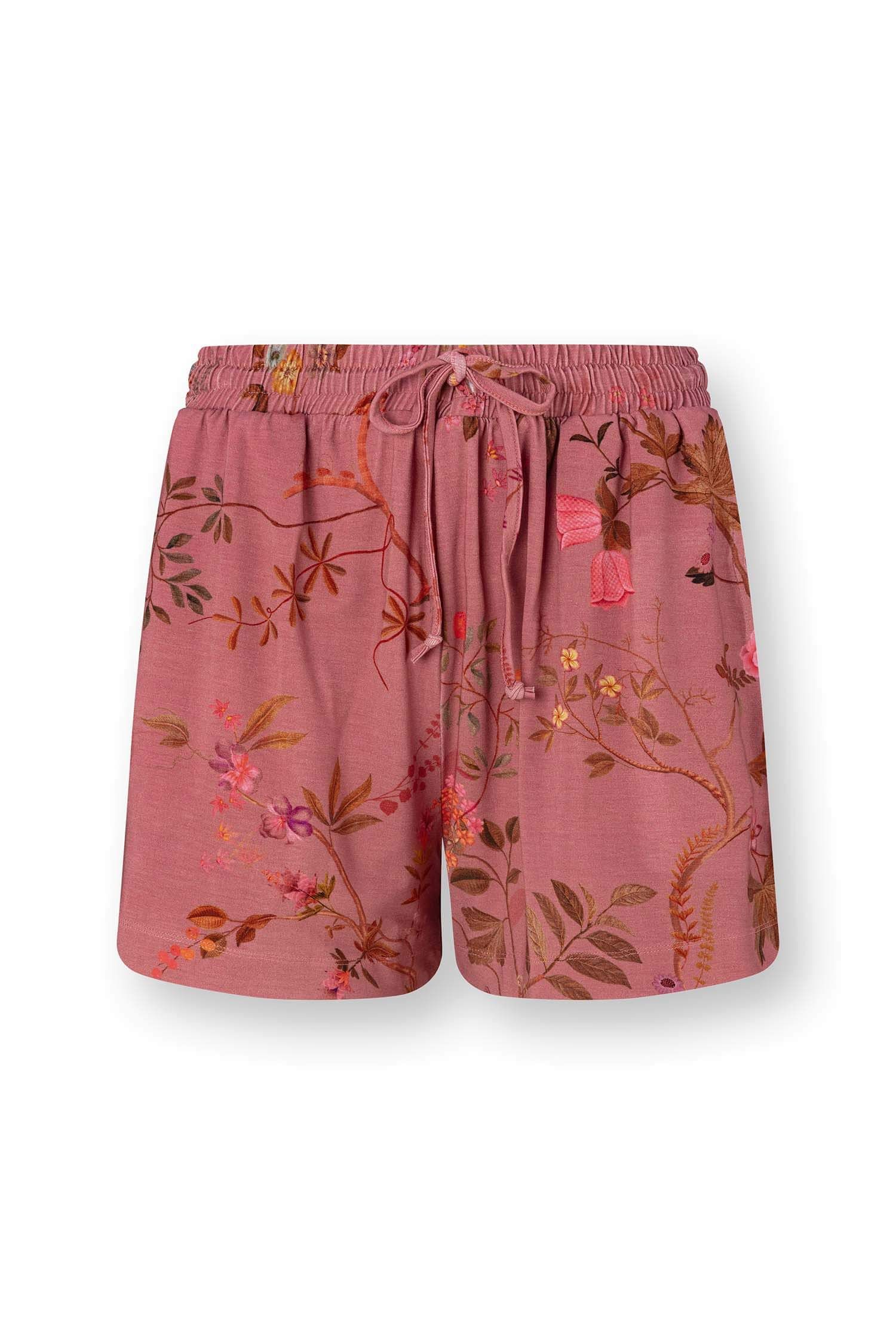 Bob Short Trousers Bodhi Flower Dark Pink