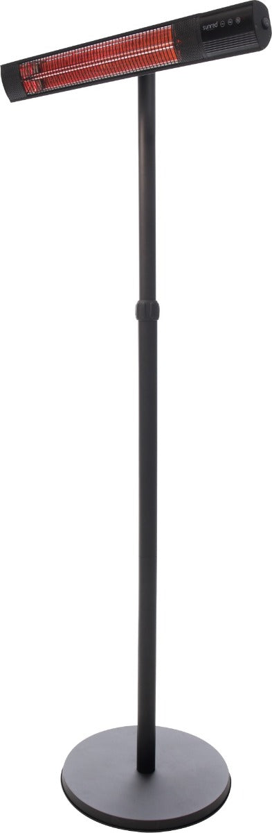 Sunred - COMBIDEAL - Heater & Hoes - Dark lijn - Zwart - Staand model