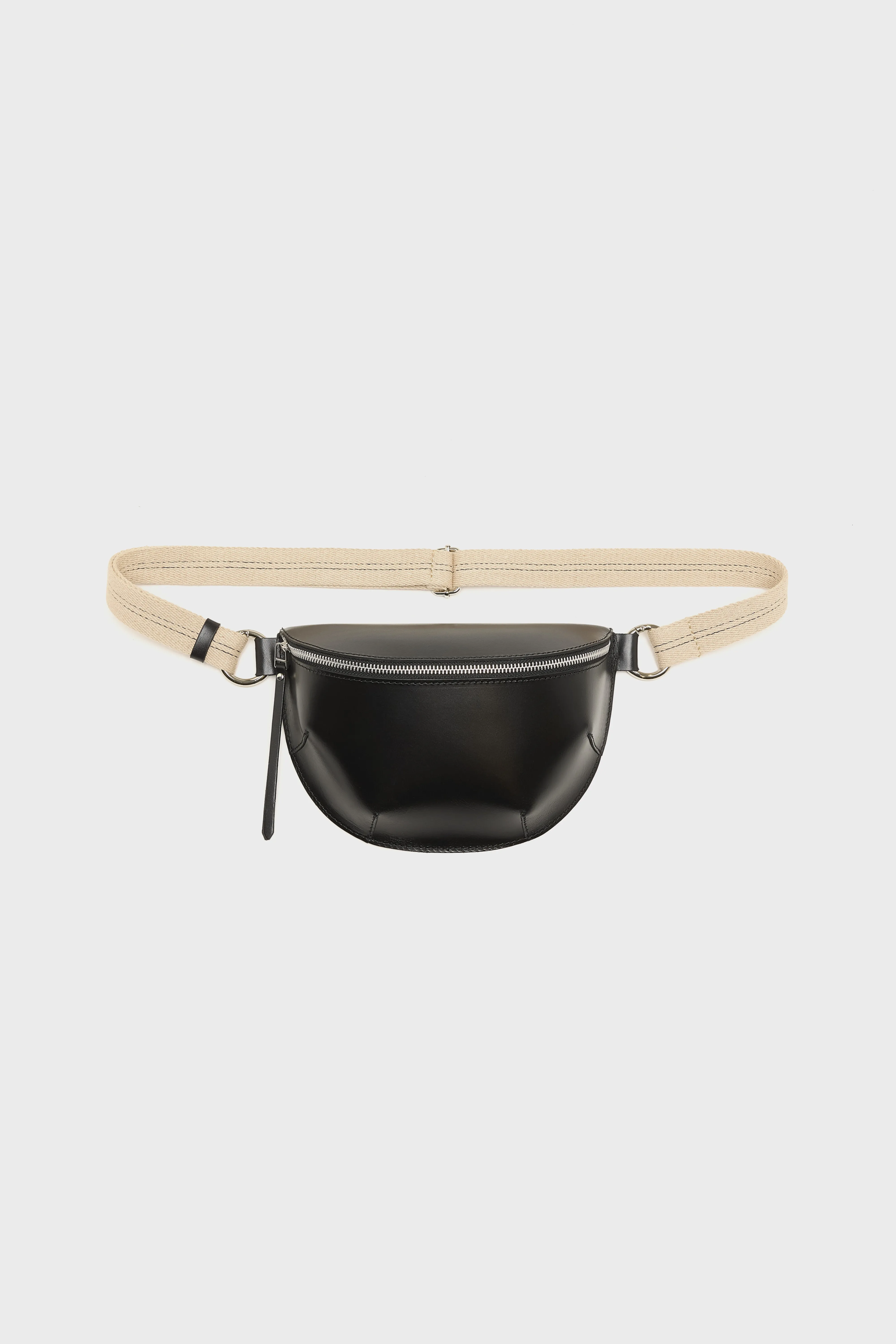 Bellerose Rosie black leather sling bag (252 / W / BLACK)
