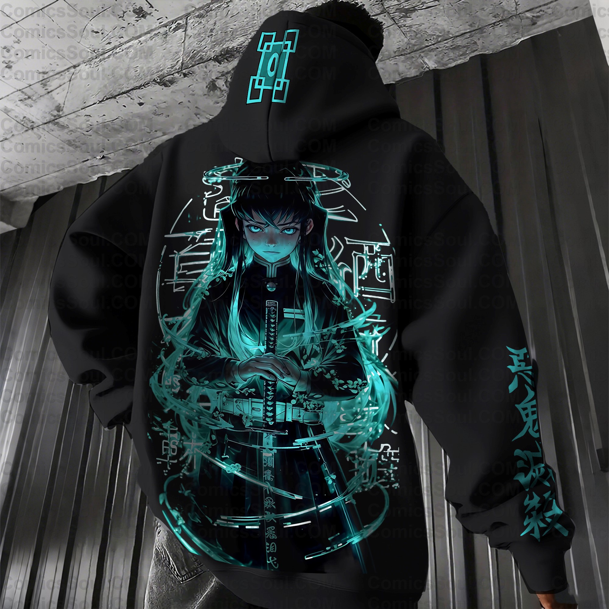 Unisex Anime Graphic Streetwear Vintage Hoodie| KNY