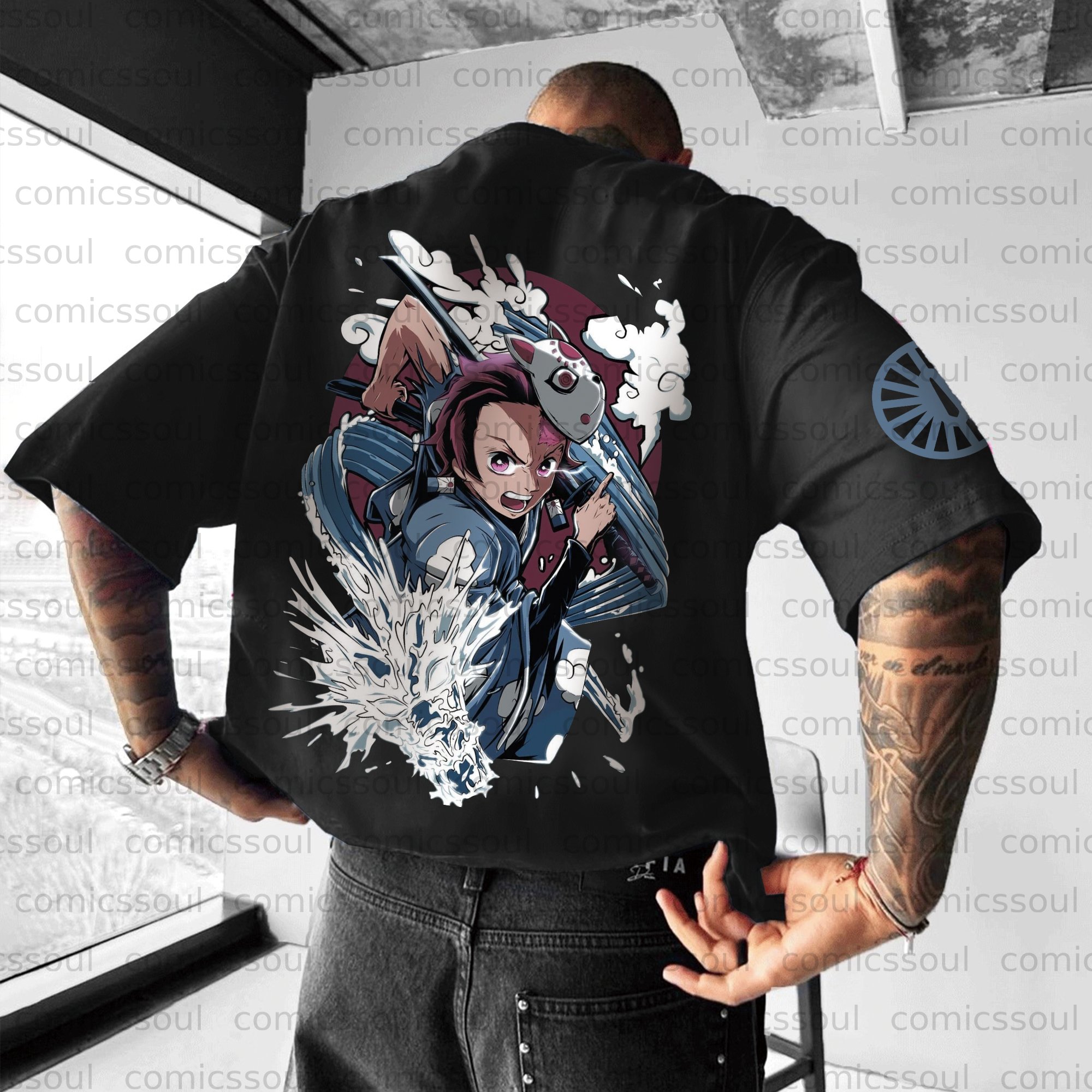 Unisex Anime Inspired Vintage T-Shirt