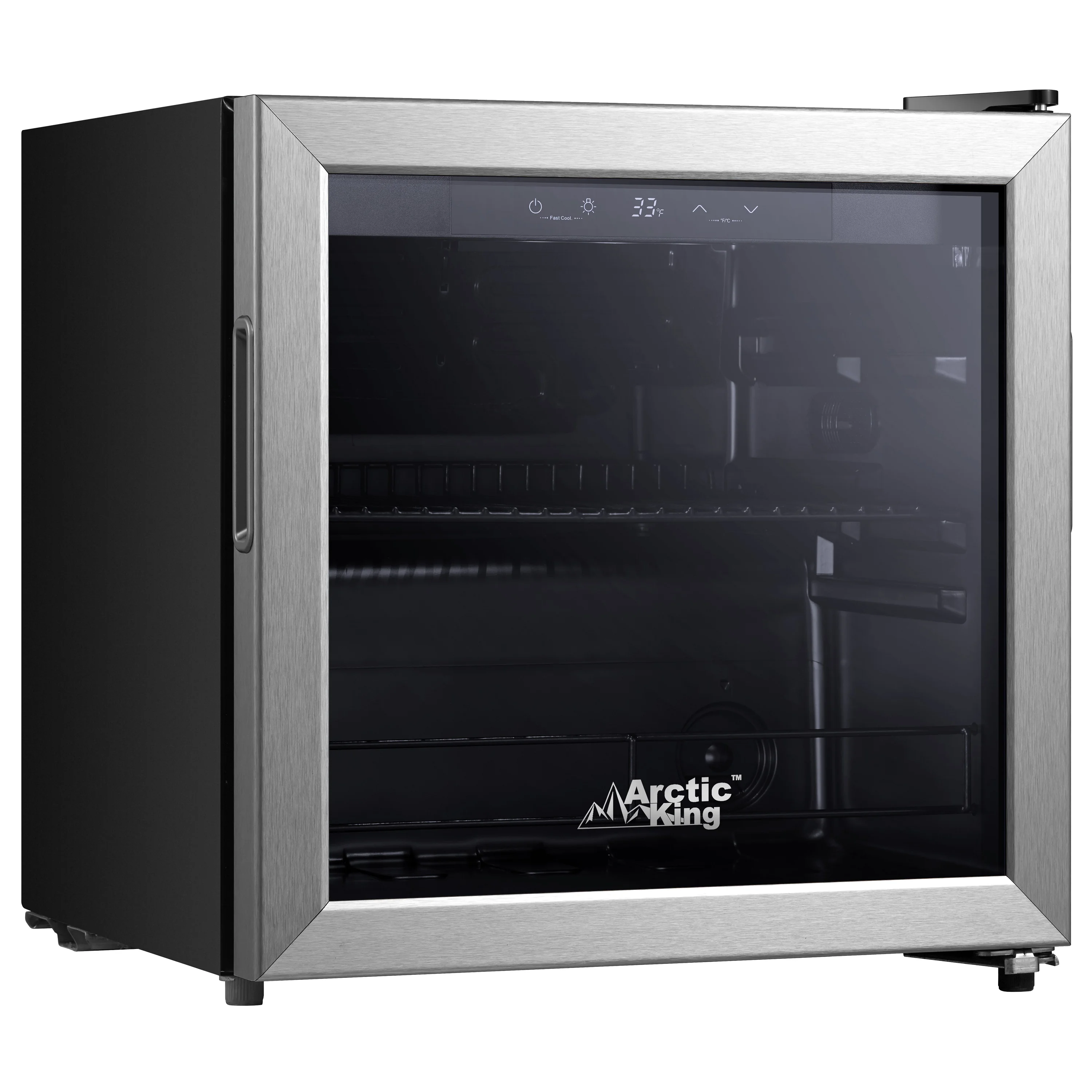 Arctic King 48-Can Stainless Steel Beverage Fridge & Cooler with Electrical Control, ARV48B1AST - Image 3