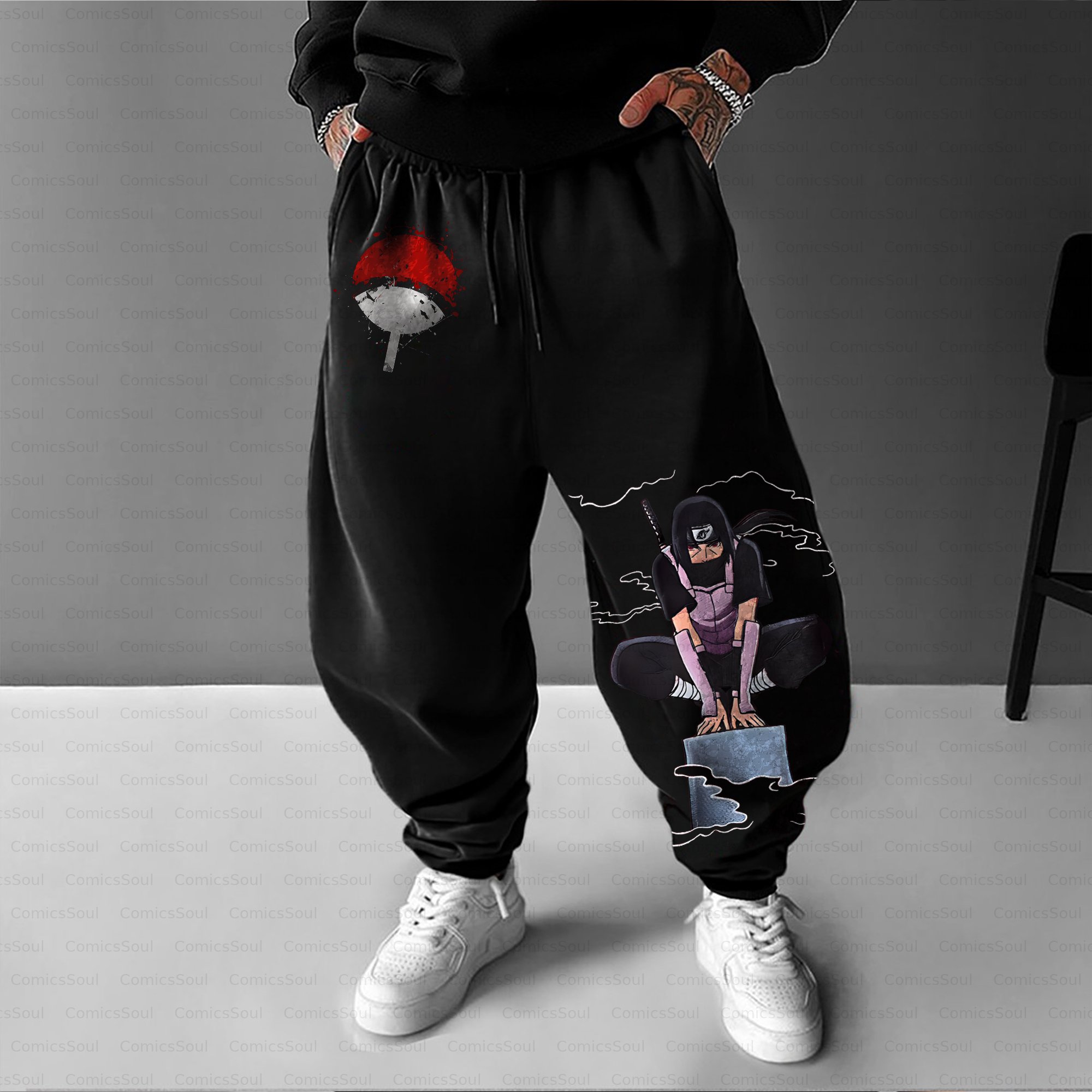 Unisex Casual Anime Streetwear Pant