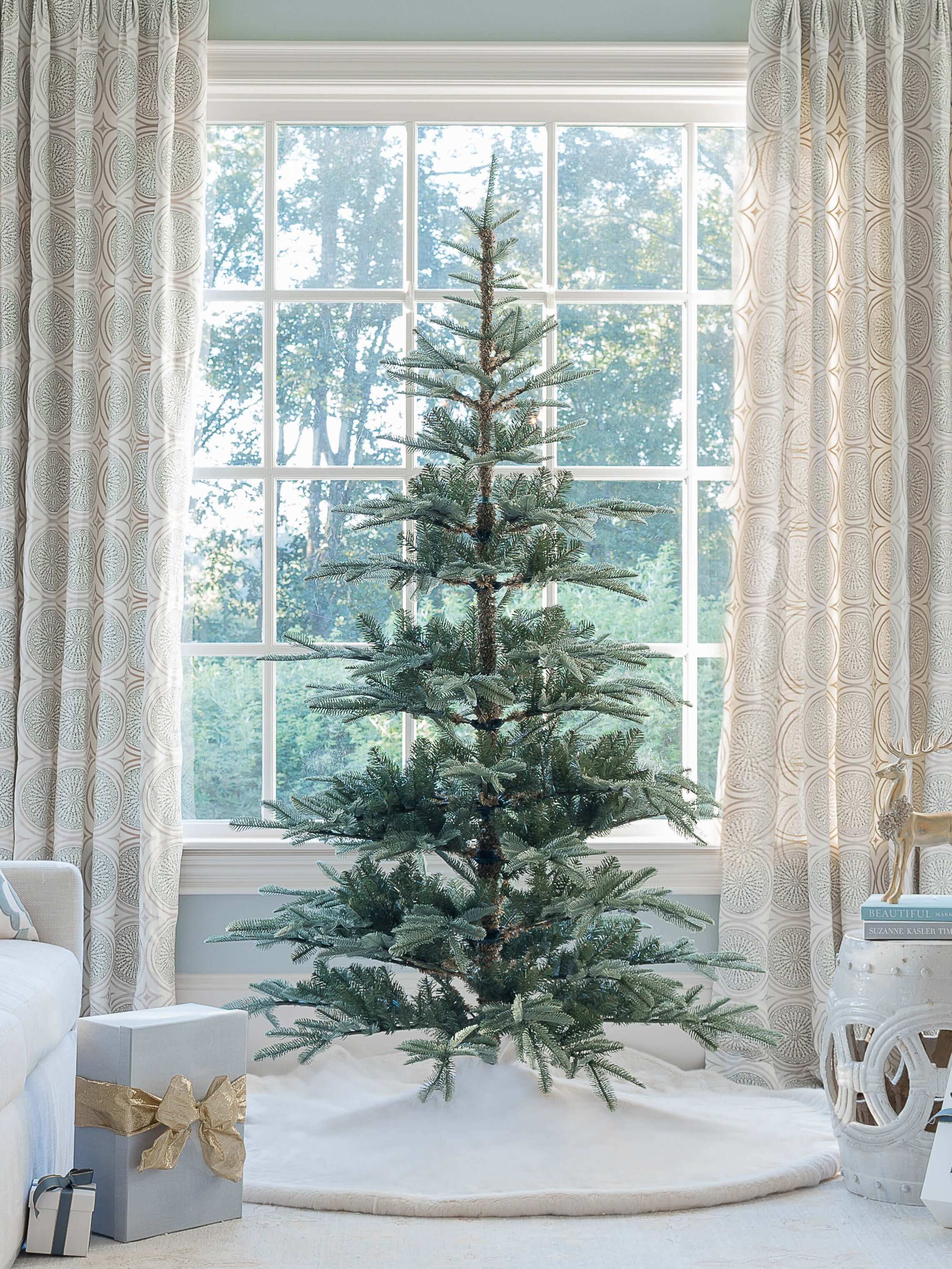 WAYFAIR 9' King Noble Fir Artificial Christmas Tree Unlit