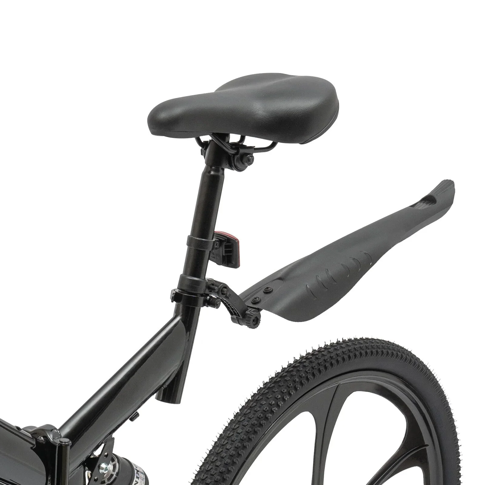 Aiqidi 26 Inch 21 Speed Full Suspension Folding Mountain Bike, Black - Image 12 Aiqidi 26 Inch 21 Speed Full Suspension Folding Mountain Bike, Black - Image 12