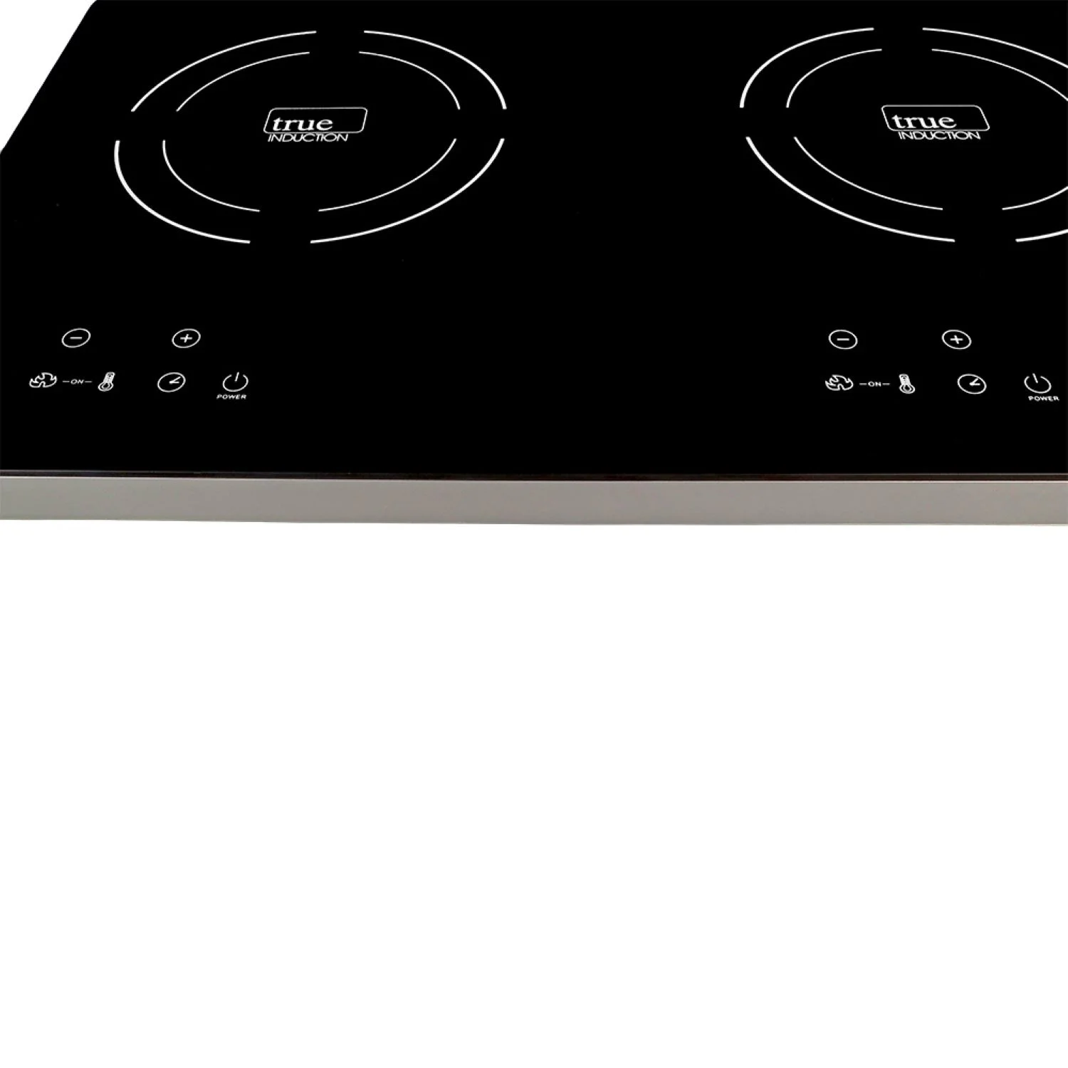 True Induction TI-2C Protable UL1026 Certified, 23-inch Dual Induction Cooktop 1750W Glass-Ceramic Top with FREE Carrying Bag & 2 Silicone Mats - Image 11