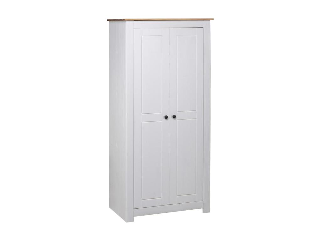 Armario Blanco 80x50x171,5 cm Pino macizo surtido Panamá