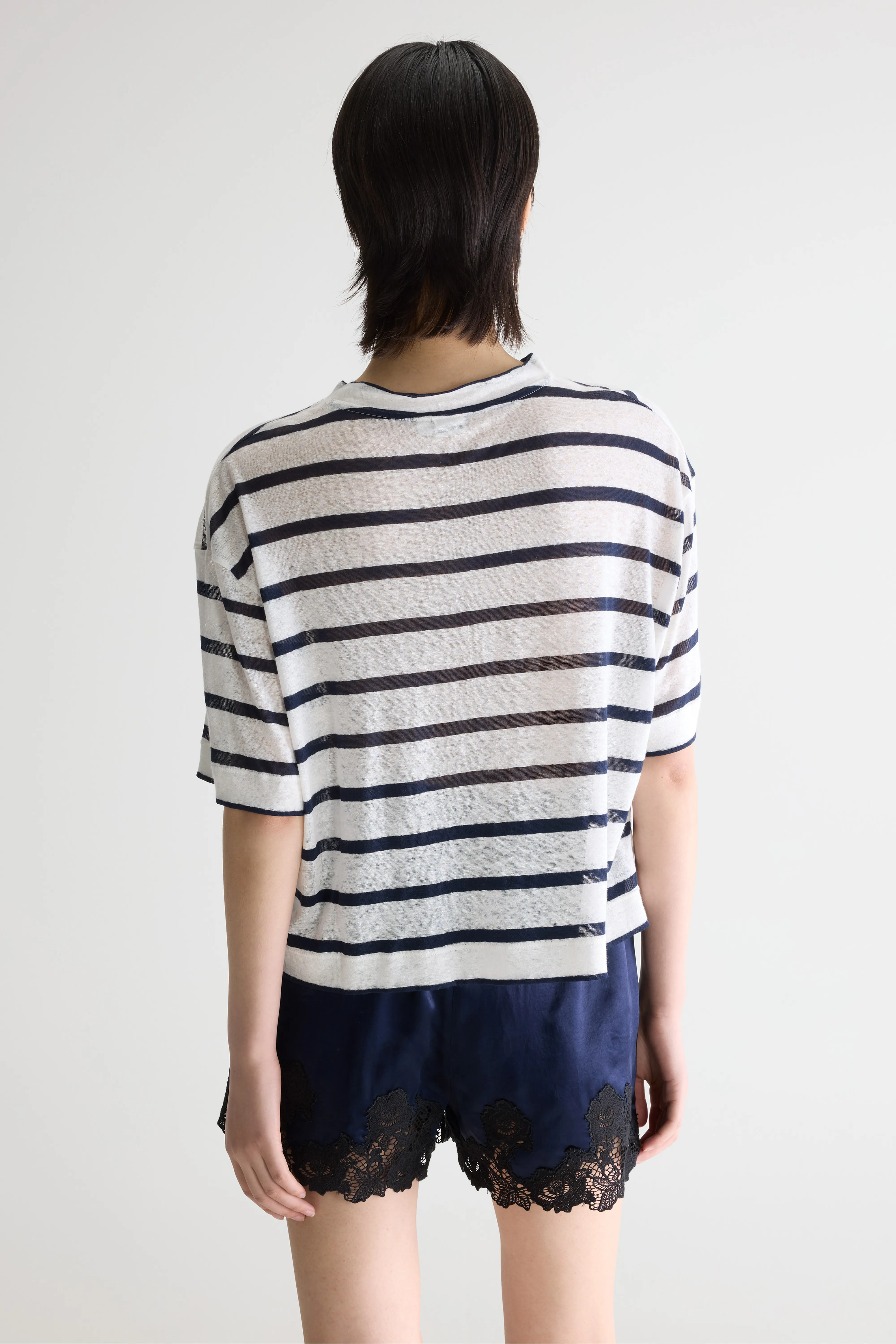 Bellerose Vydel short-sleeve t-shirt (261 / W / STRIPE B)