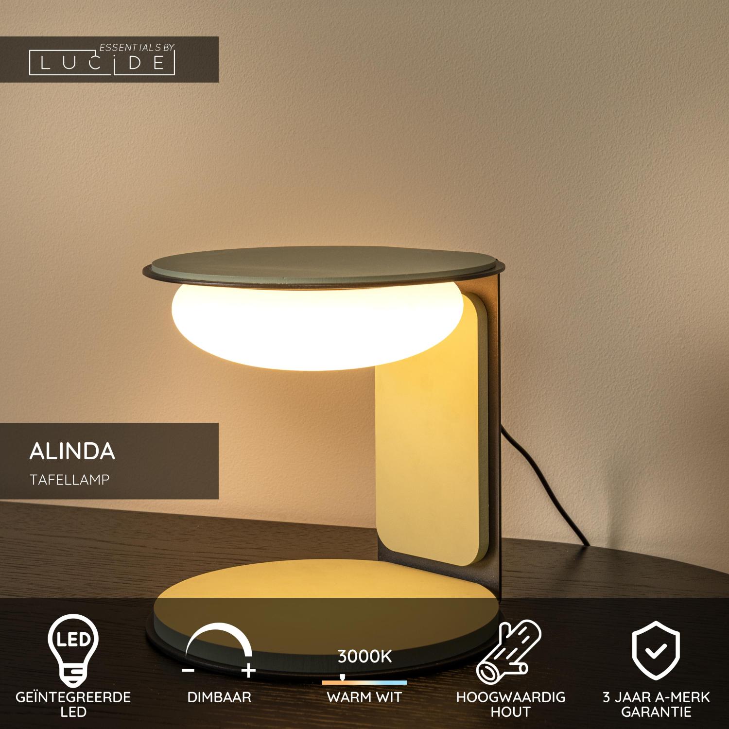 Lucide ALINDA Tafellamp - Groen