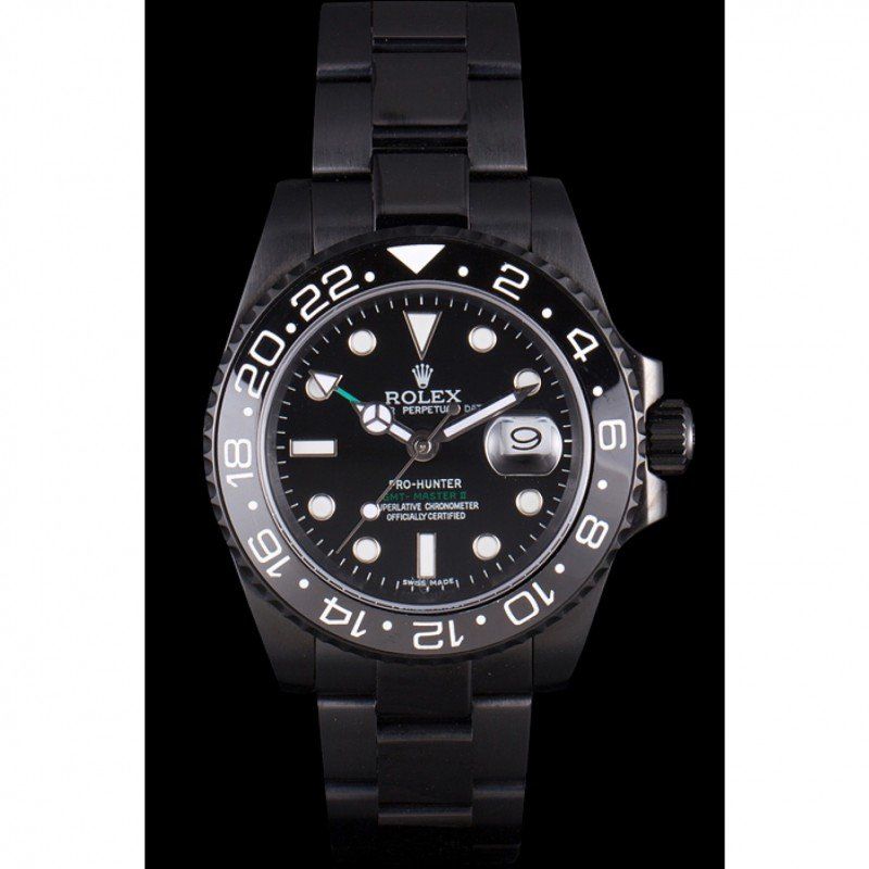 Replica Rolex GMT-Master II 41mm Black Dial REP016829