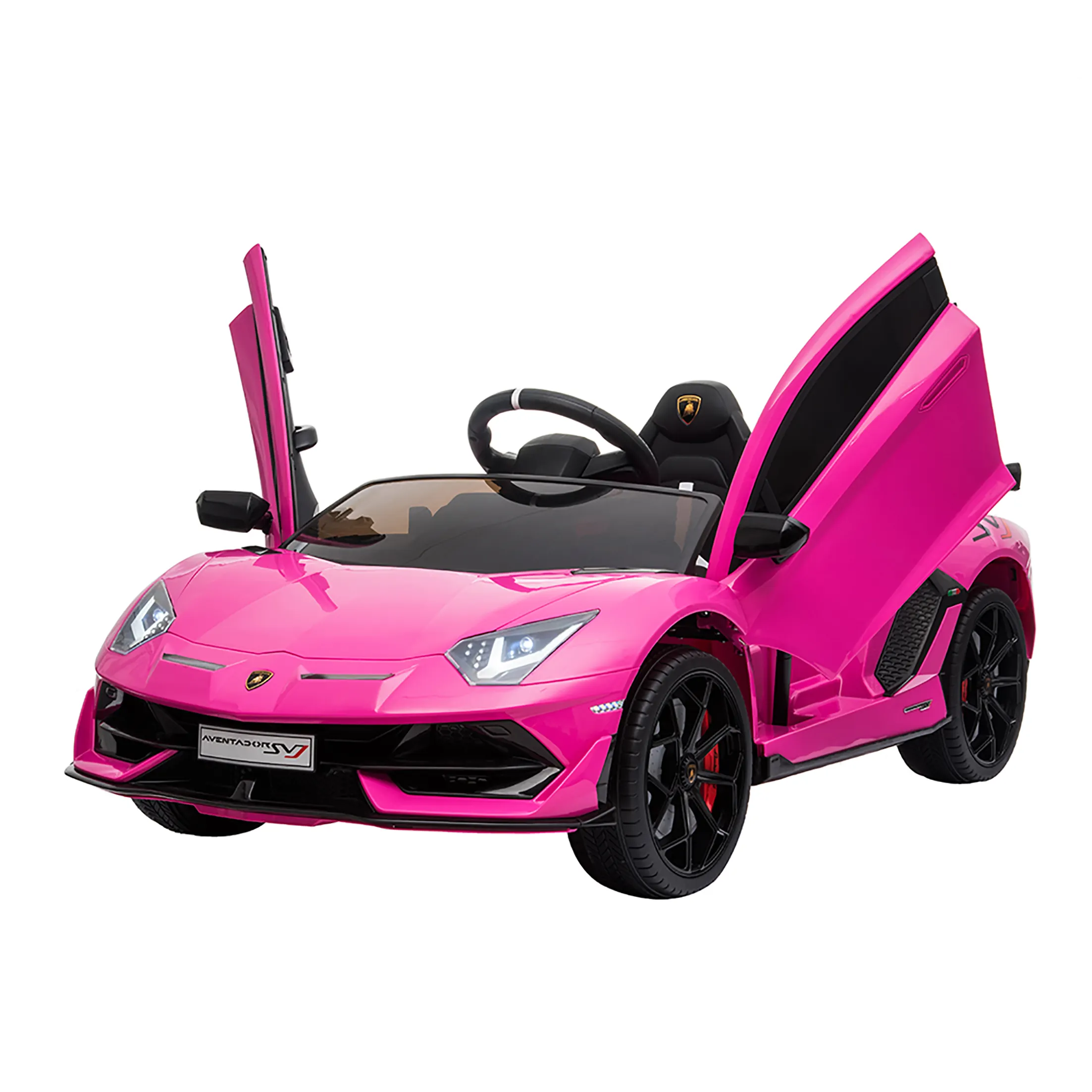 WAYFAIR Lamborghini Aventador SVJ Electric Mini Roadster Range 37.2 Miles (60 Km)