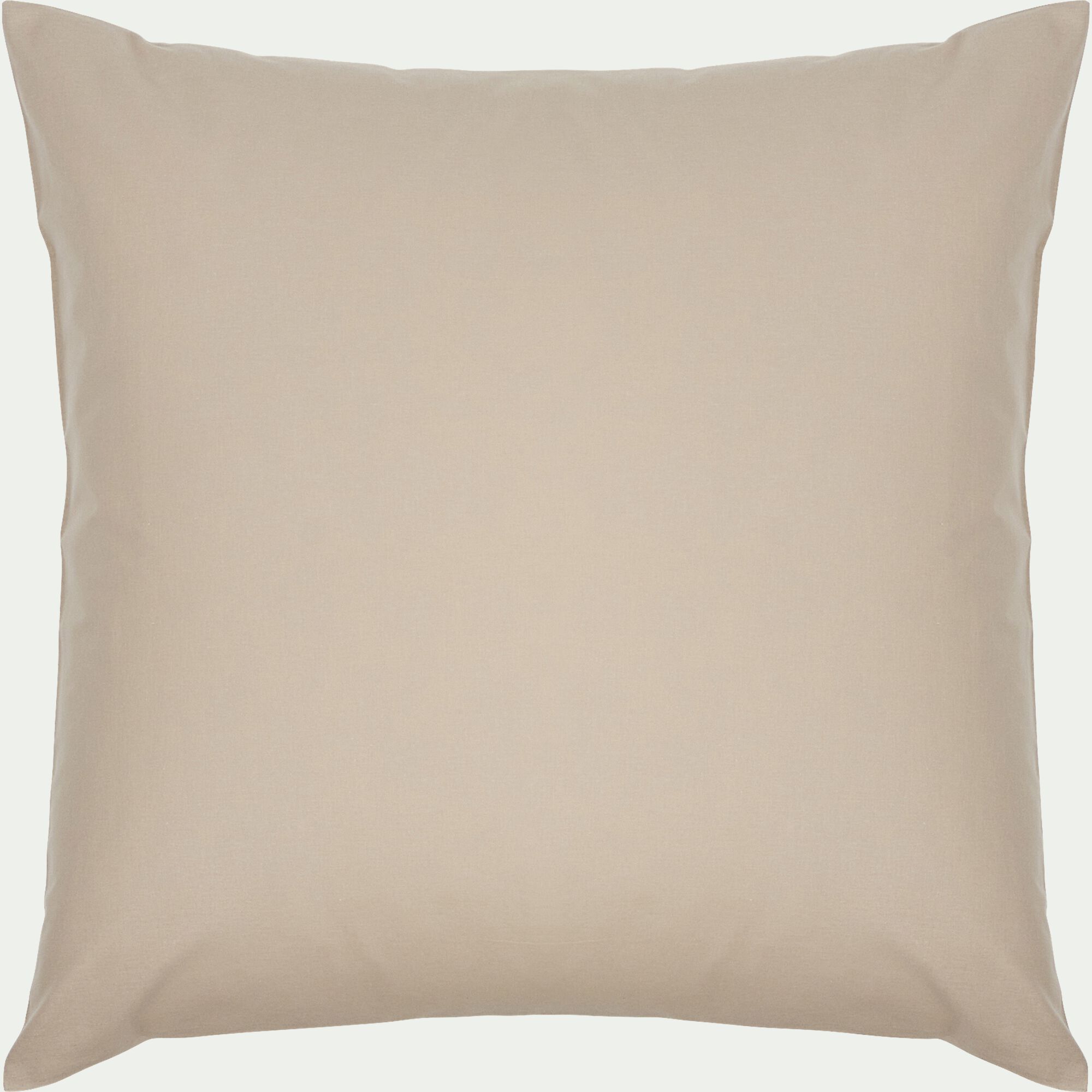 CALANQUES - Taie d'oreiller enfant en coton 65x65cm - beige alpilles