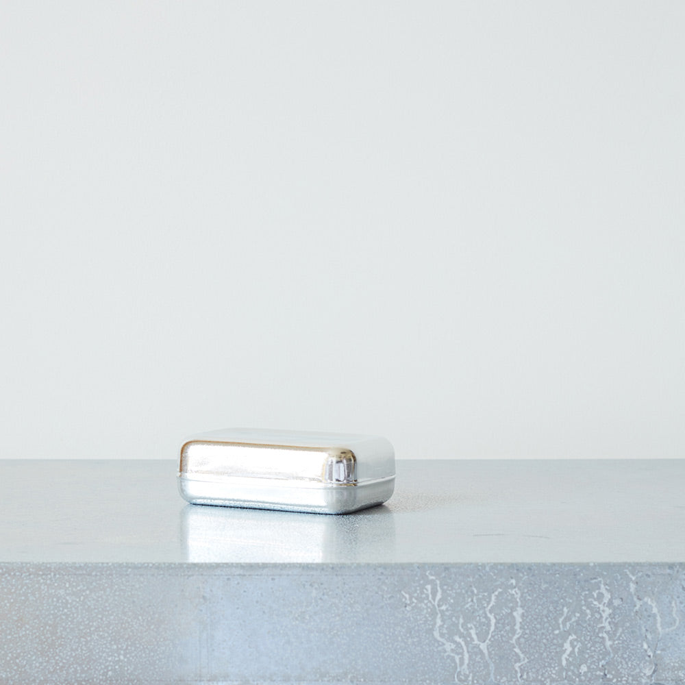 Boite à savon en aluminium