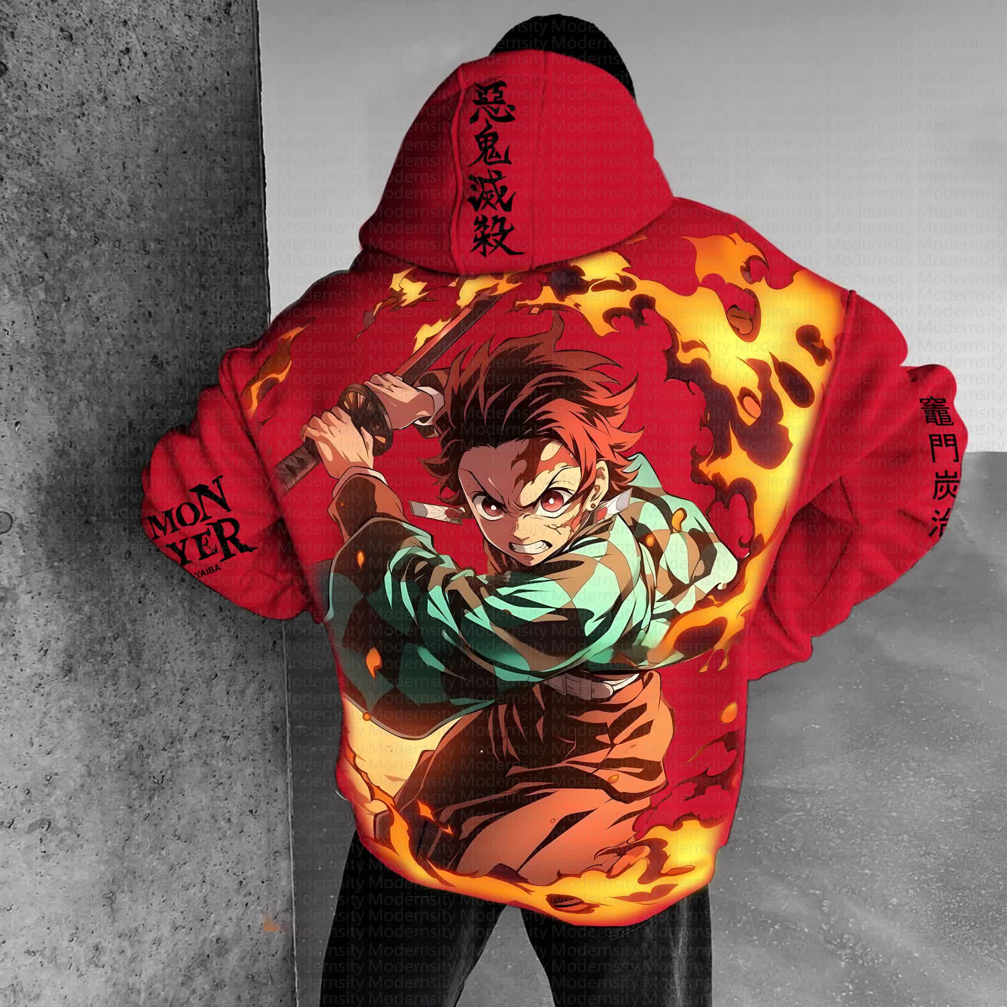 Unisex Anime Graphic Streetwear Vintage Plush Hoodie丨Comicssoul