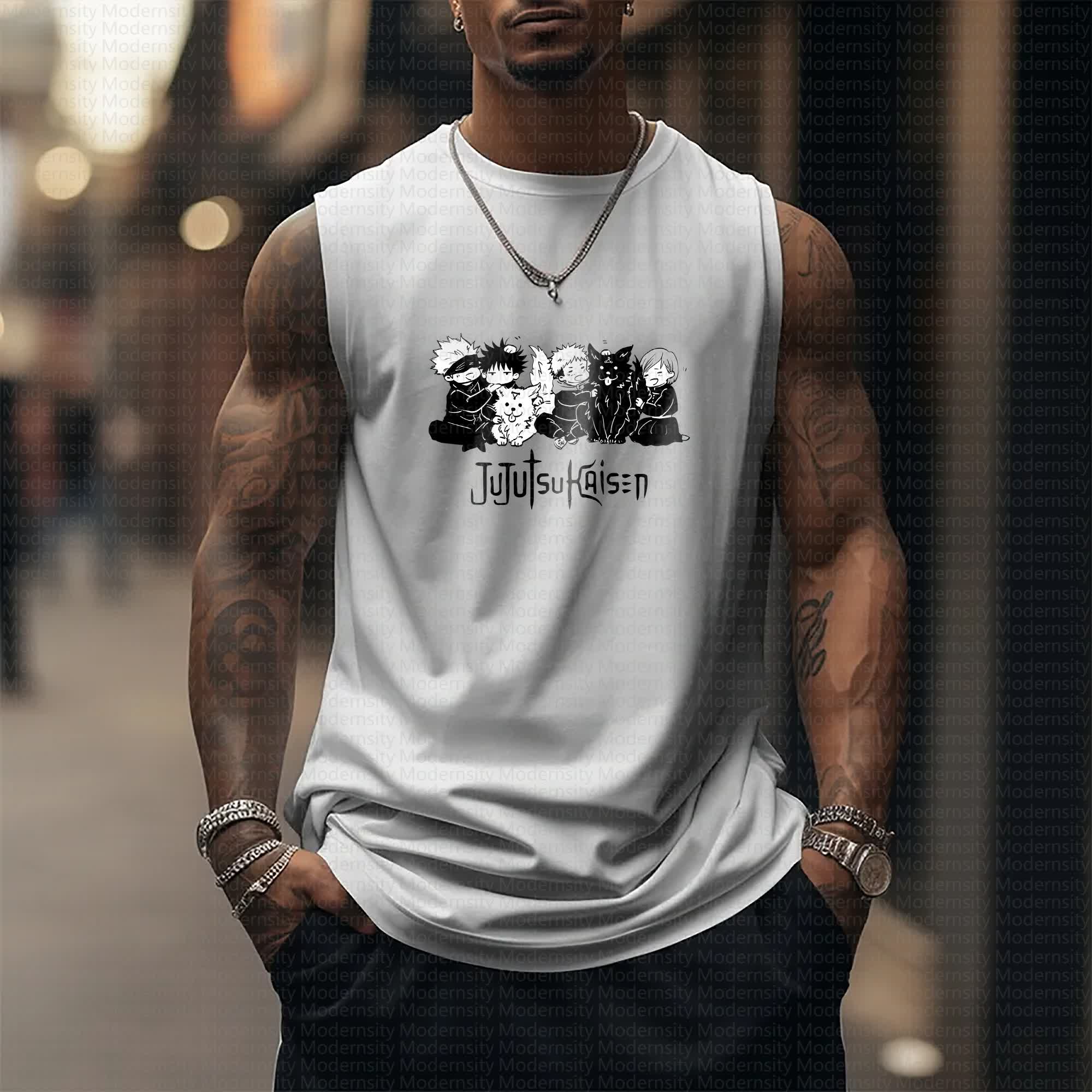 Unisex  “Comicssoul” Casual Anime  Tank Top