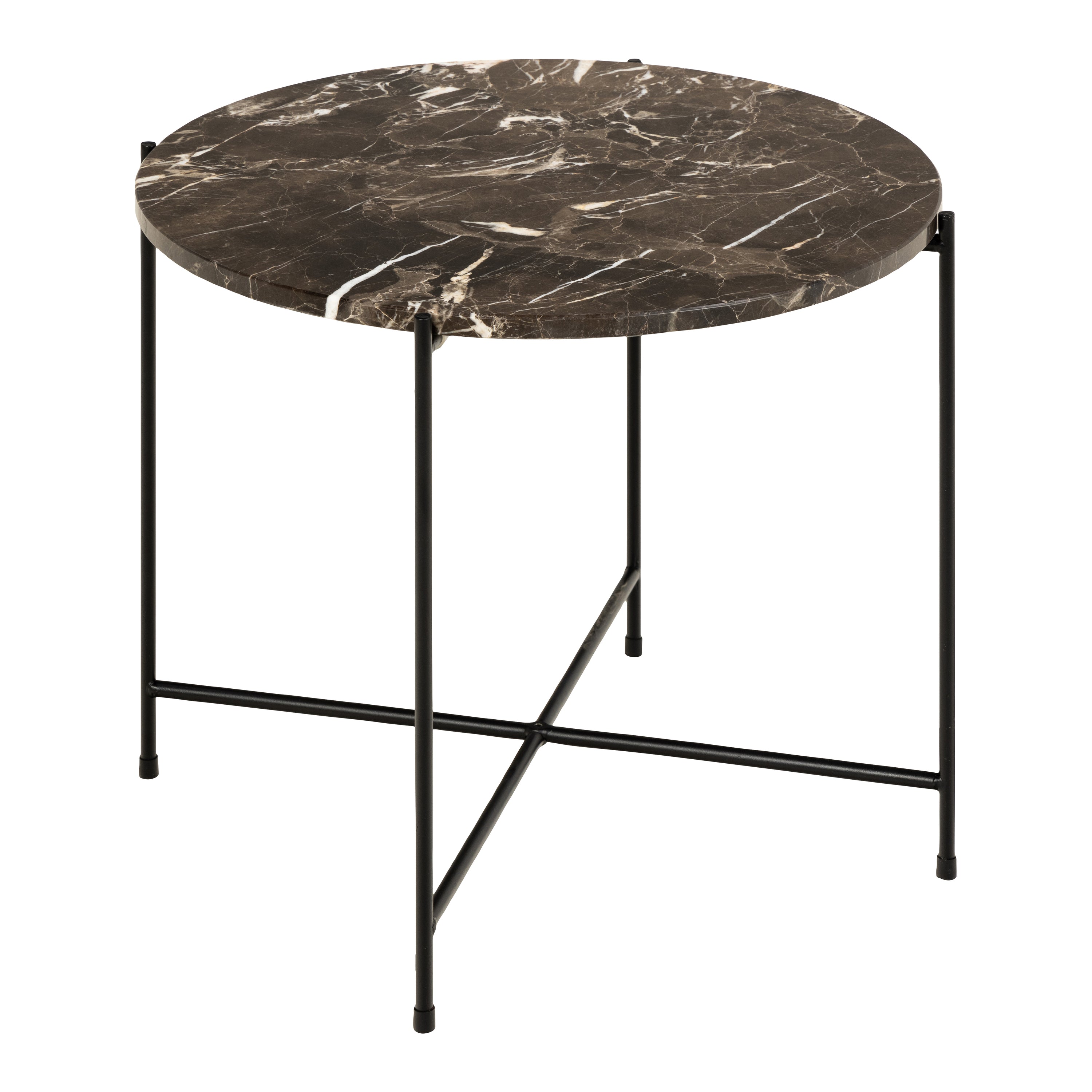 Blokker Dainty Bijzettafel Ø 52 cm - Bruin