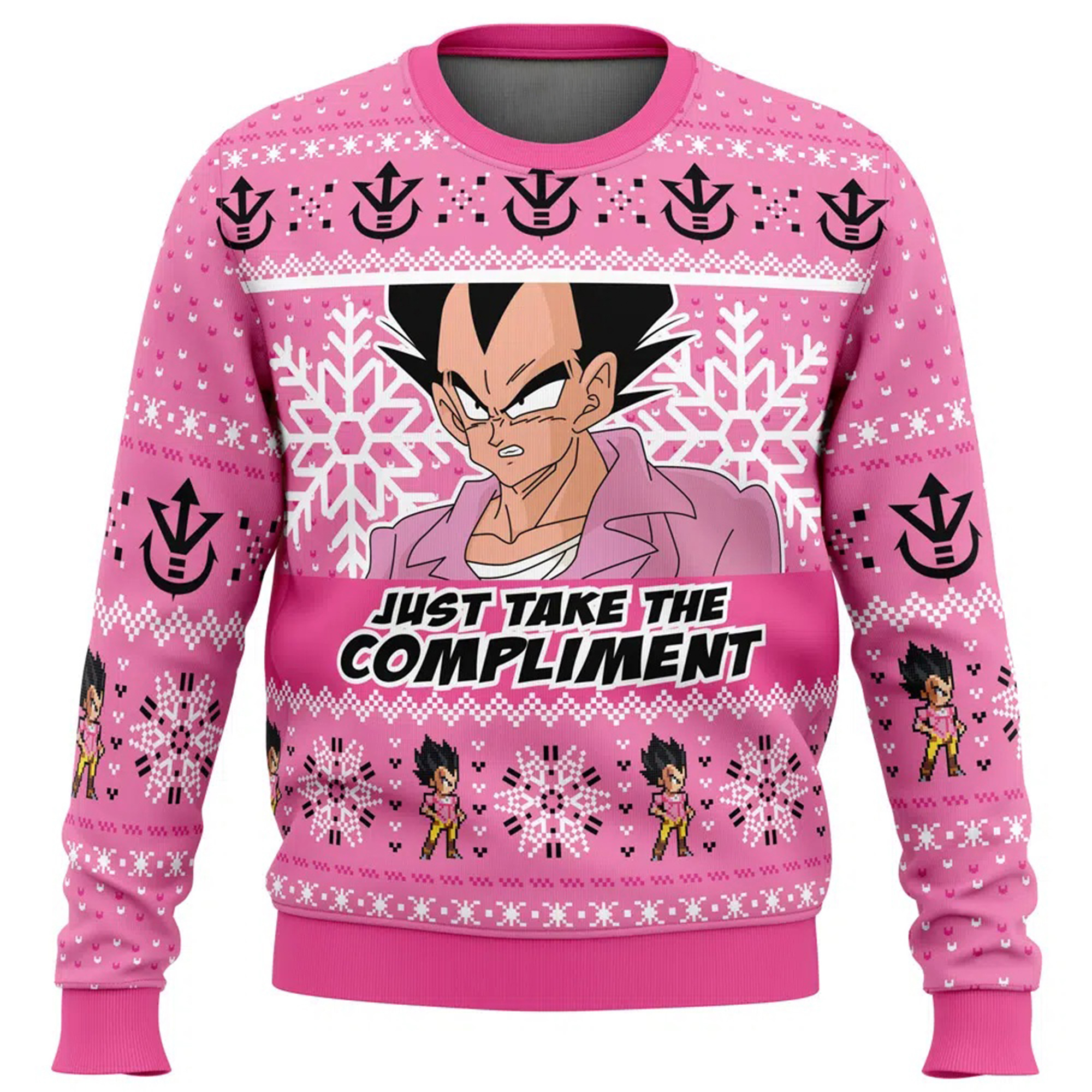 Unisex Anime Ugly Christmas Sweater TeeThreads Sustain the Scene with Custom Apparel