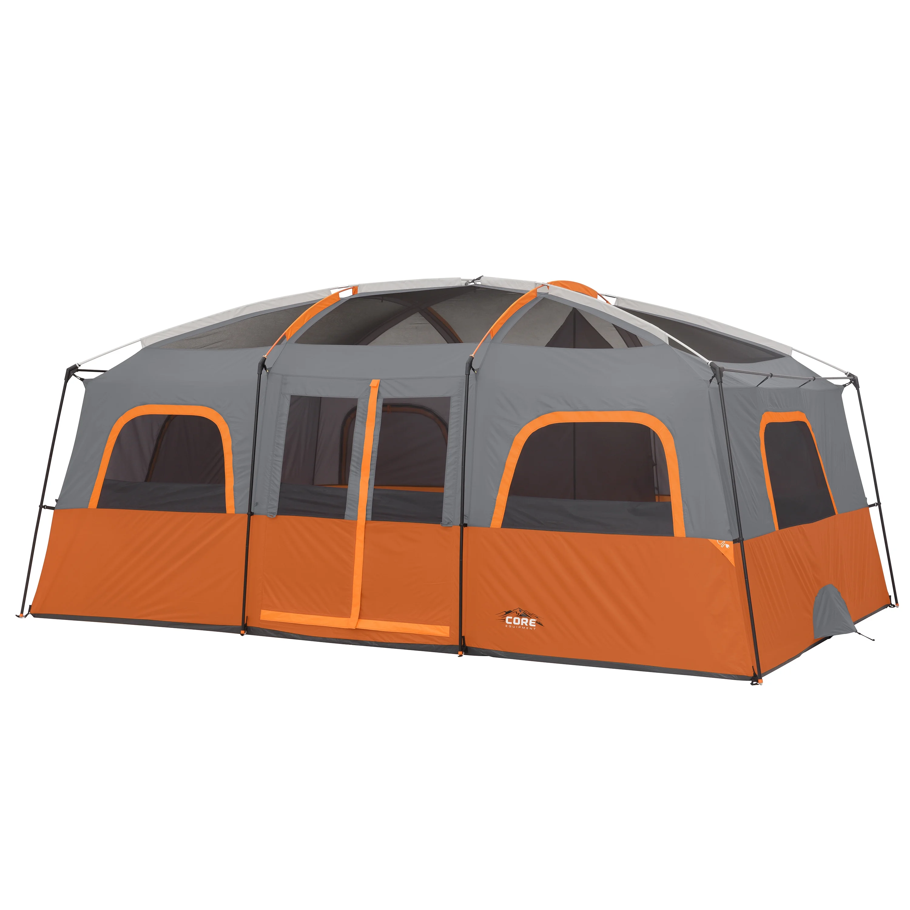 Core Equipment 12 Person Straight Wall Cabin Camping Tent - Image 2