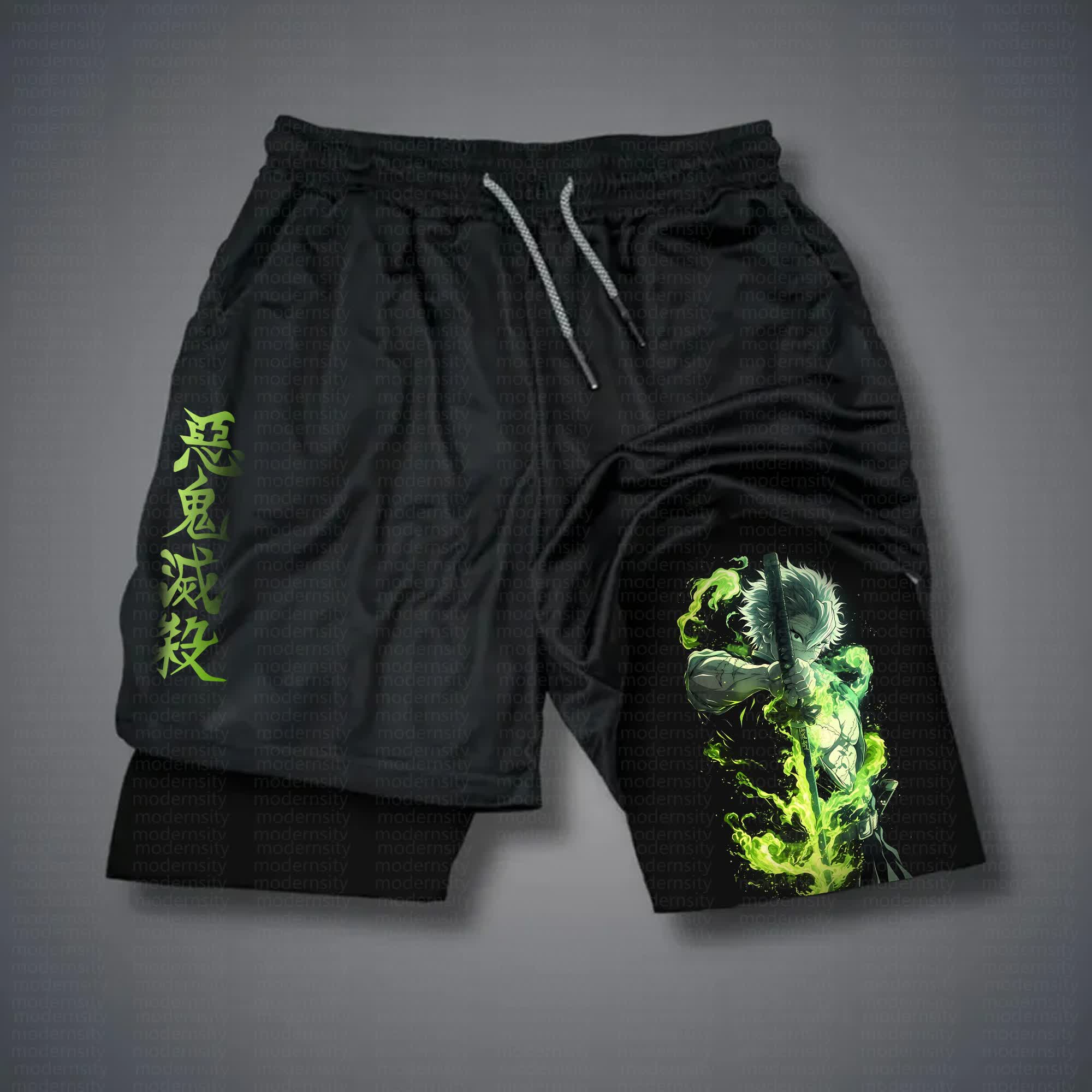 Unisex Casual Anime Streetwear Shorts 丨Comicssoul
