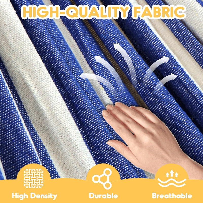 Canvas Hammock Portable Ultralight Outdoor Camping Hiking 65% Cotton 35% Polyester Canvas Hammock