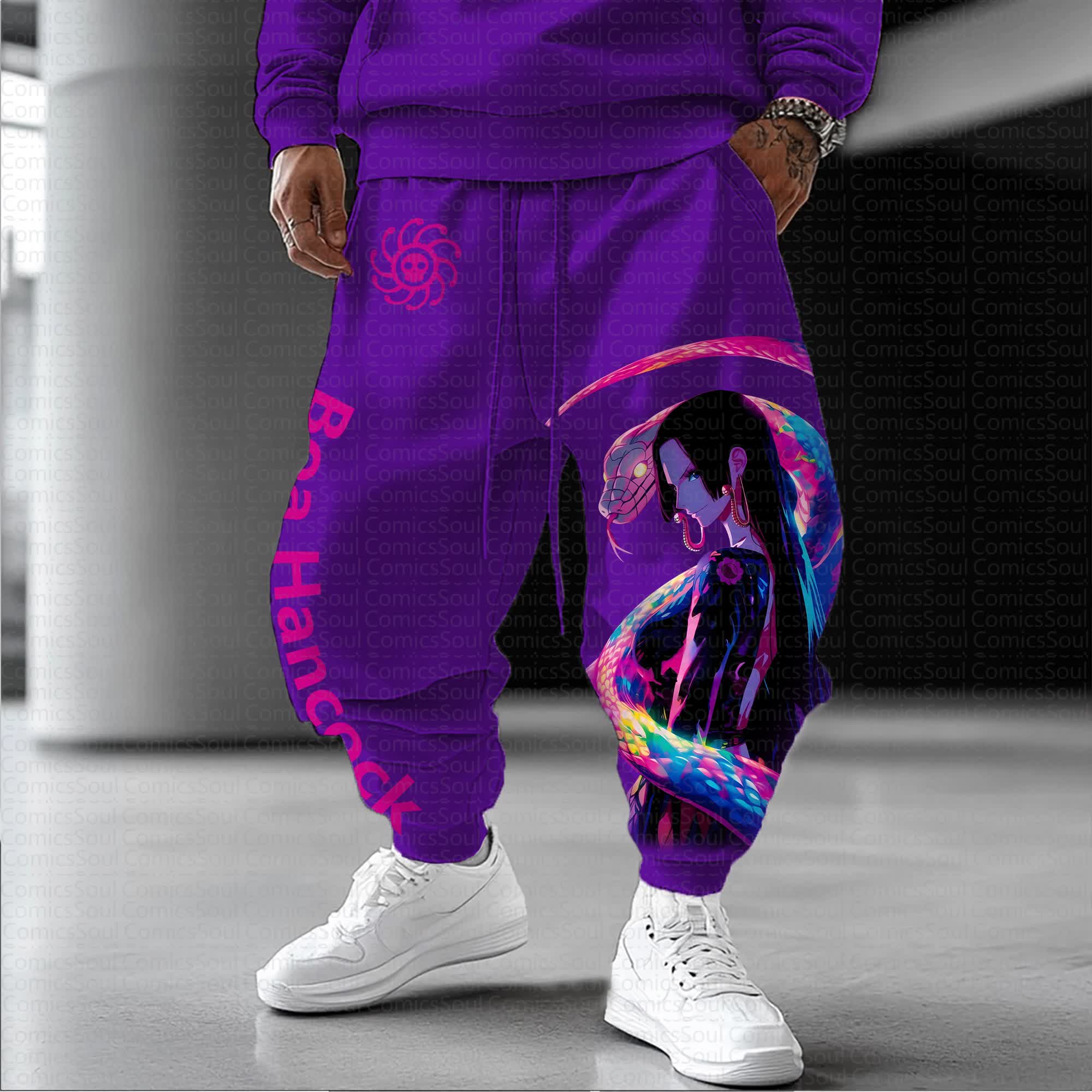 Unisex Anime Inspired Vintage Pants丨Comicssoul