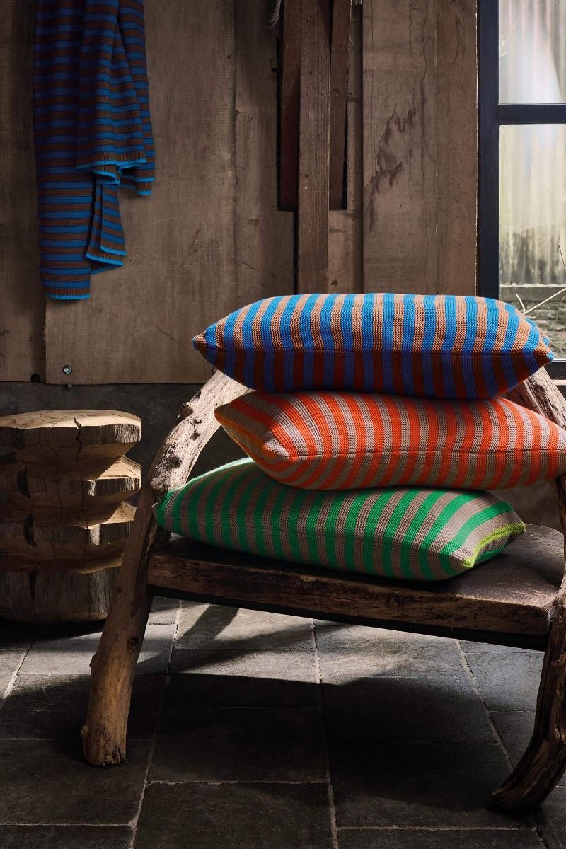 Cushion Bonsoir Stripe Blue