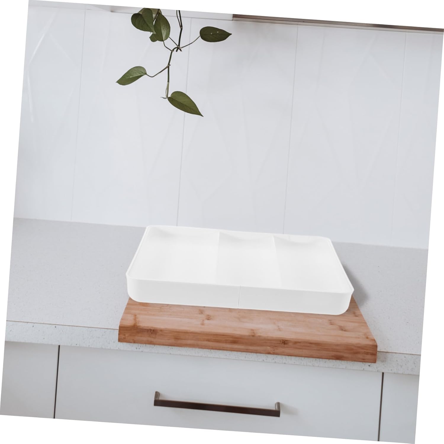 GLEAVI Elegant Cutlery Tray Silverware Drawer Organizer Expandable for Kitchen Utensil Holder Japanese Style Versatile