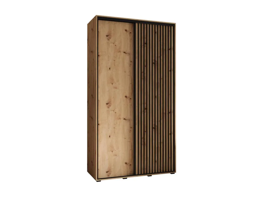 ARMARIO Lluesmamuebles 1 DE PUERTAS CORREDERAS 205.2/140/60 2 puertas (artisan/artisan)