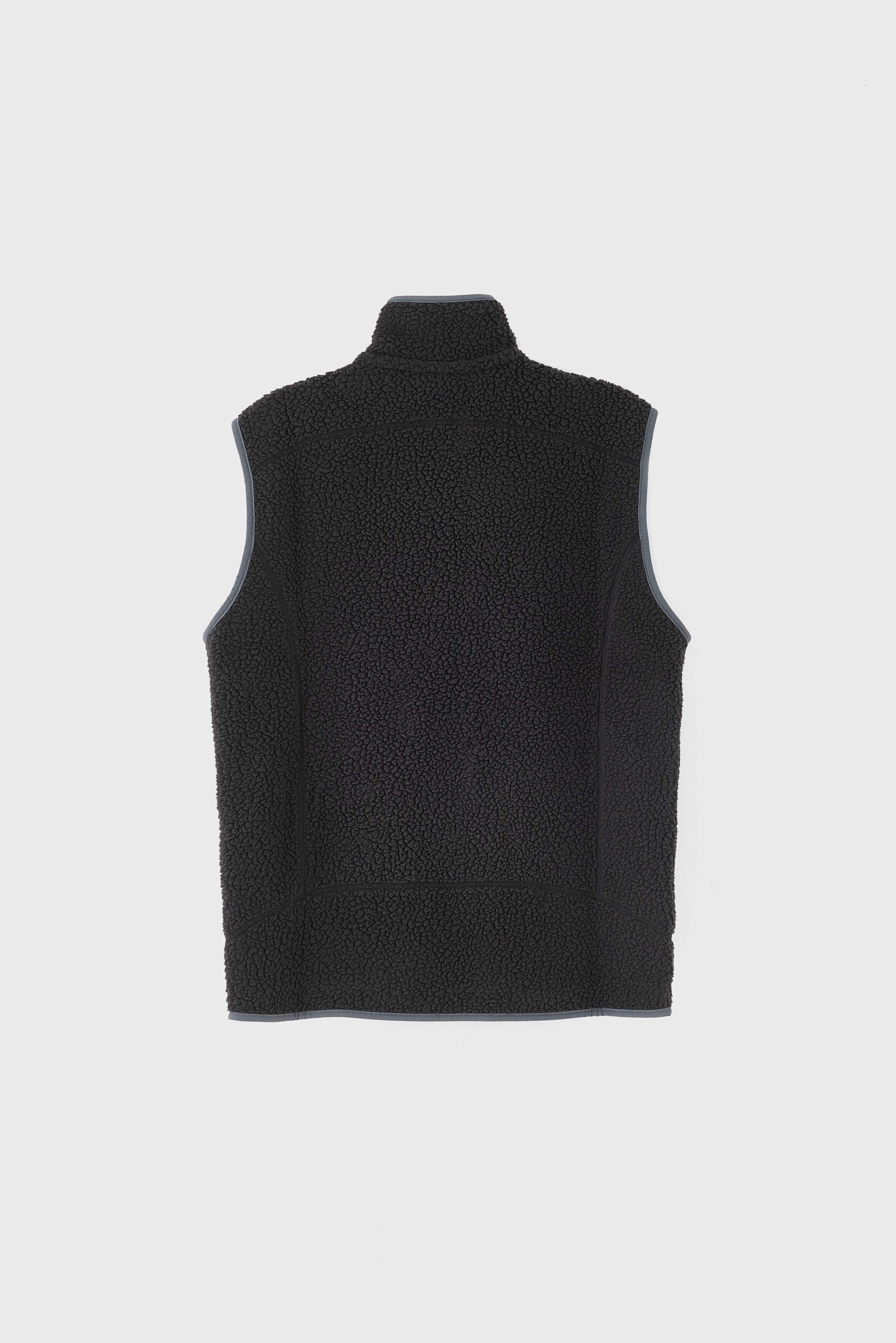 Bellerose Men's Retro Pile Fleece Vest  (252 / M / BLACK)