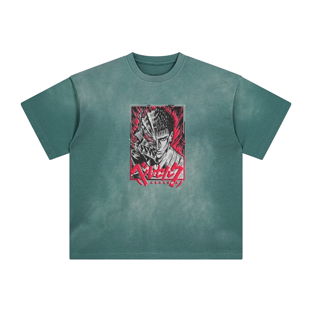Unisex Anime Inspired Vintage T-Shirt TeeThreads Sustain the Scene with Custom Apparel