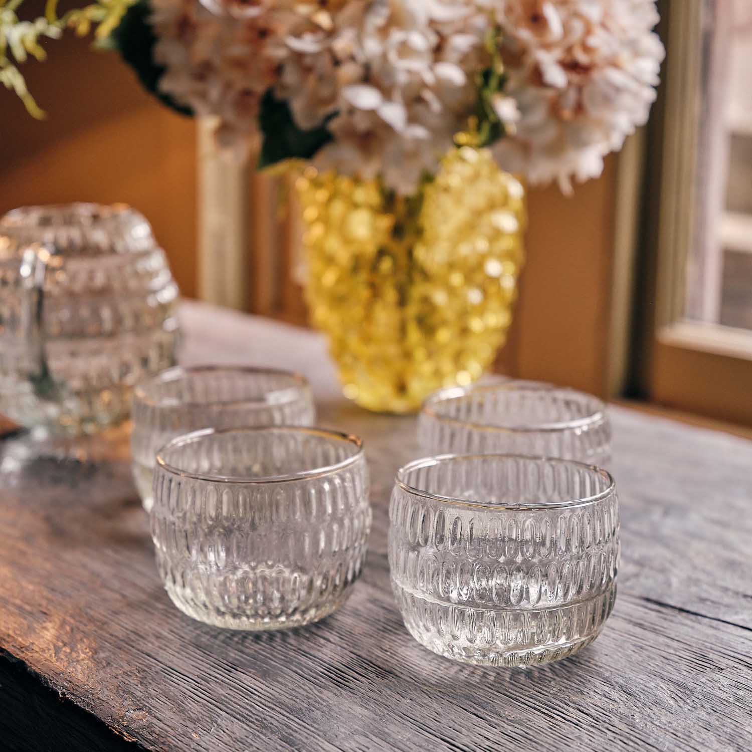 Tulsa Drinking Glass, Set of 4