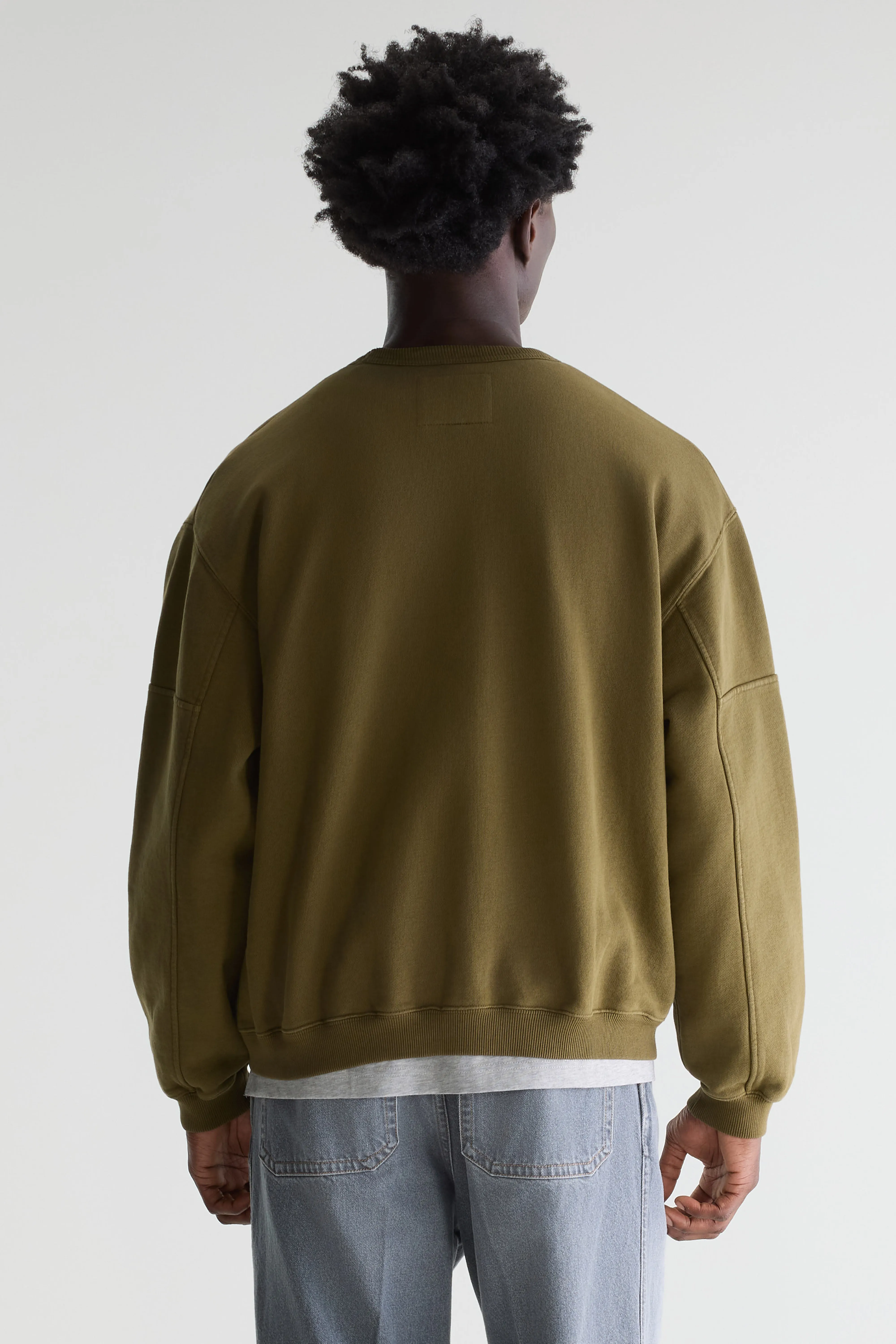 Bellerose Fapien crewneck sweatshirt (261 / M / MILITARY)
