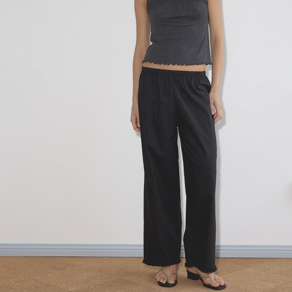 Deiji Studio - Pantalon Flounce - Noir