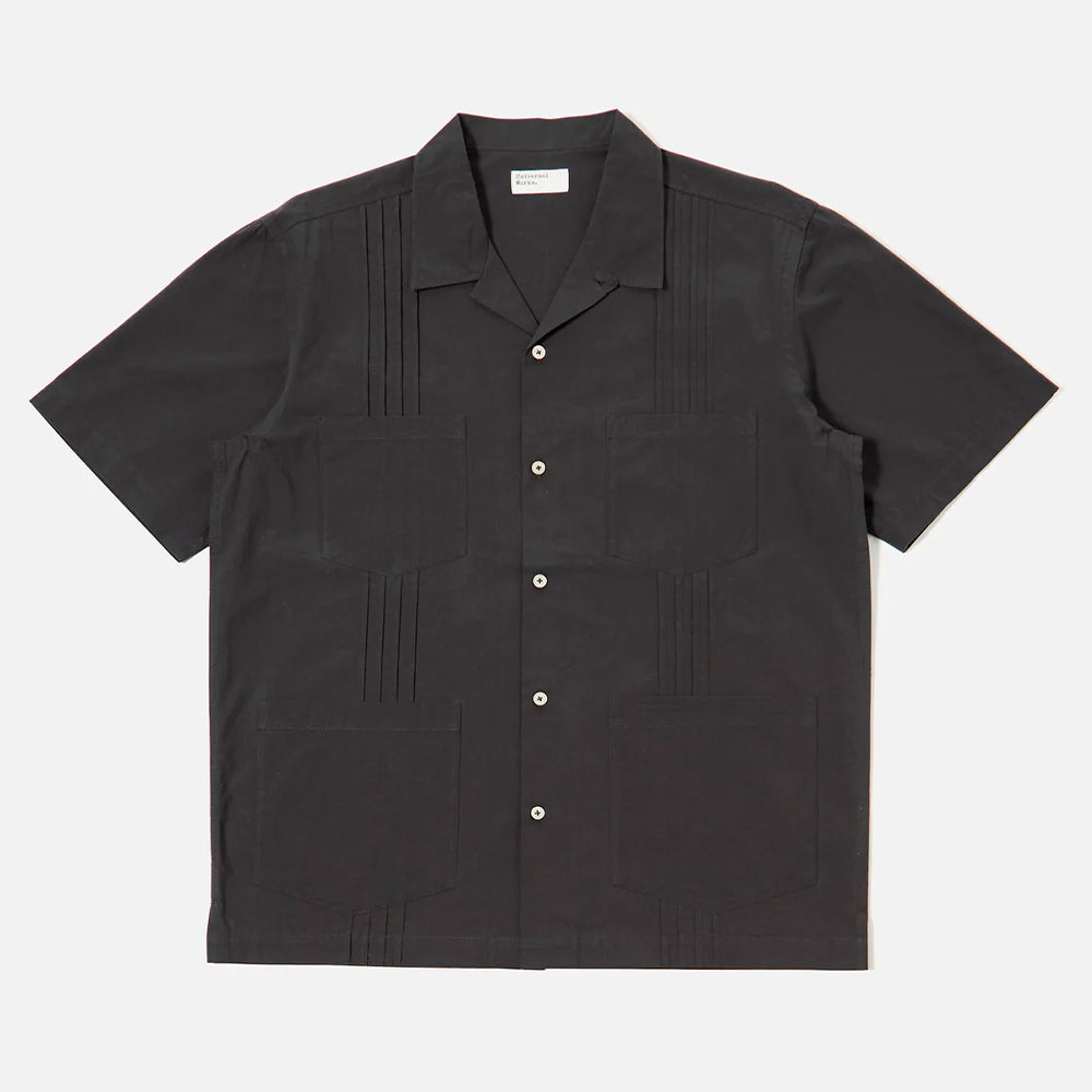 Universal Works - Chemise Tech SS Dwight - Noir