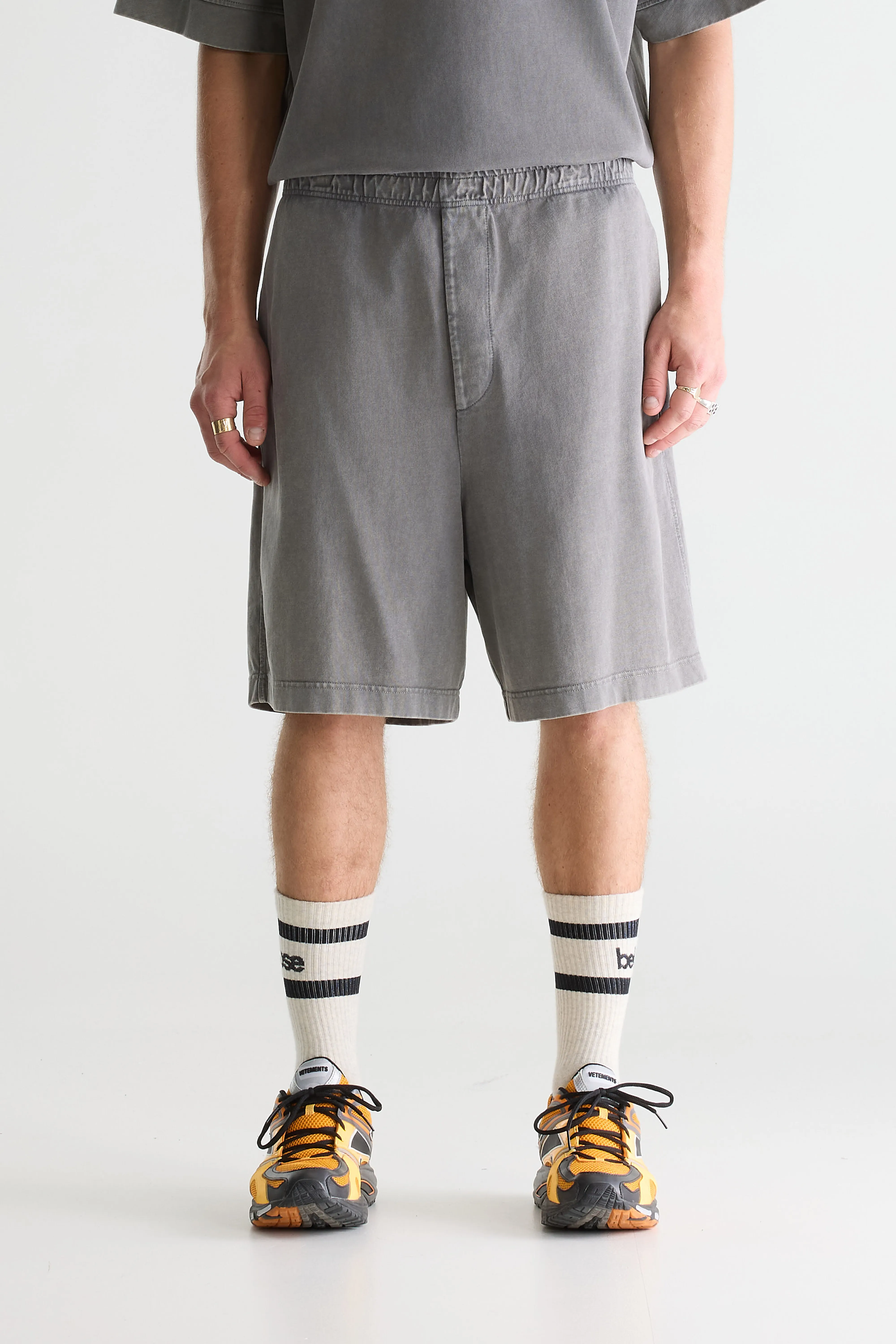 Bellerose Flank wide shorts (261 / M / OXYD GREY)