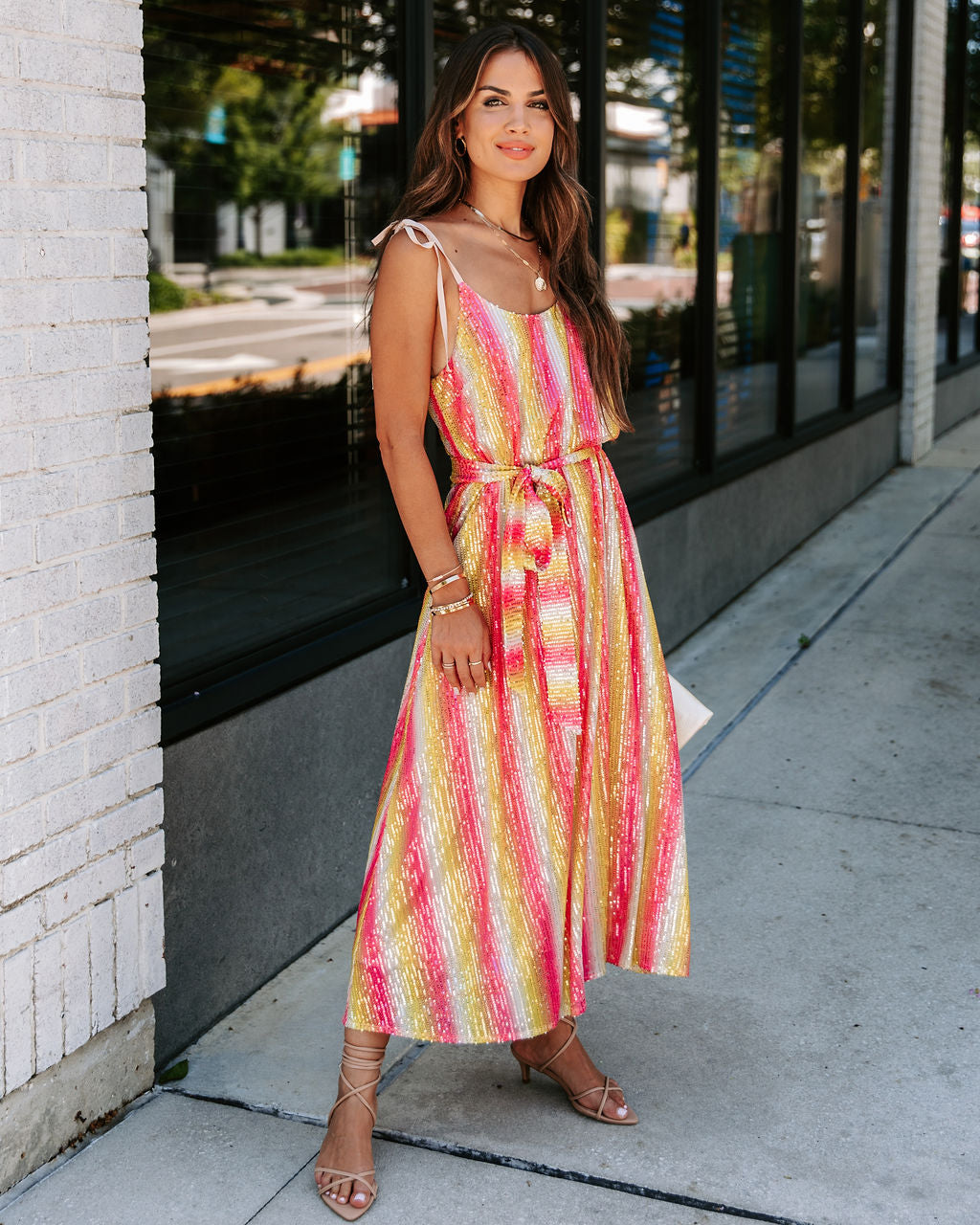 Always Sparkle Sequin Maxi Dress - FINAL SALE - Se7enfashion