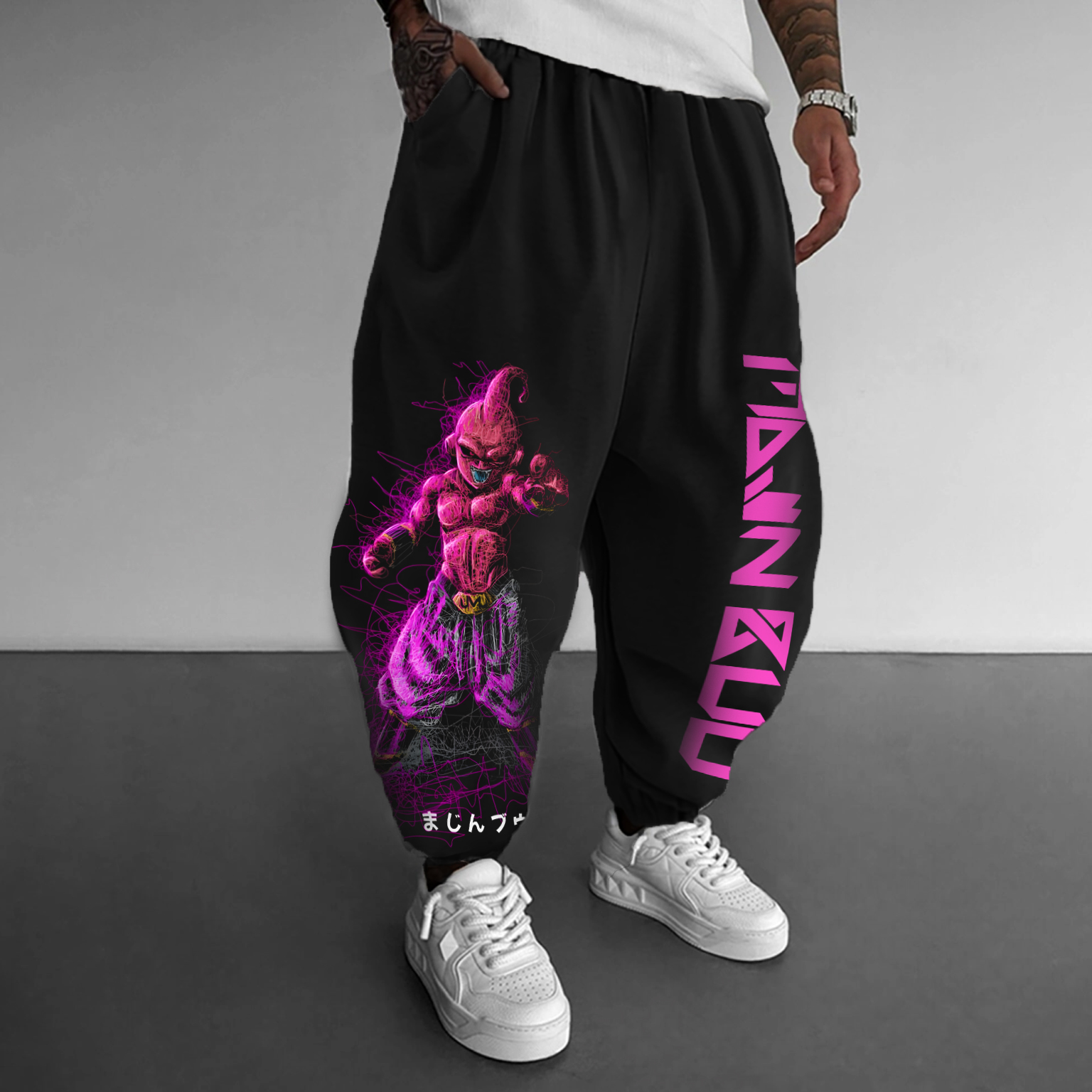 Unisex Casual Anime Streetwear Pants