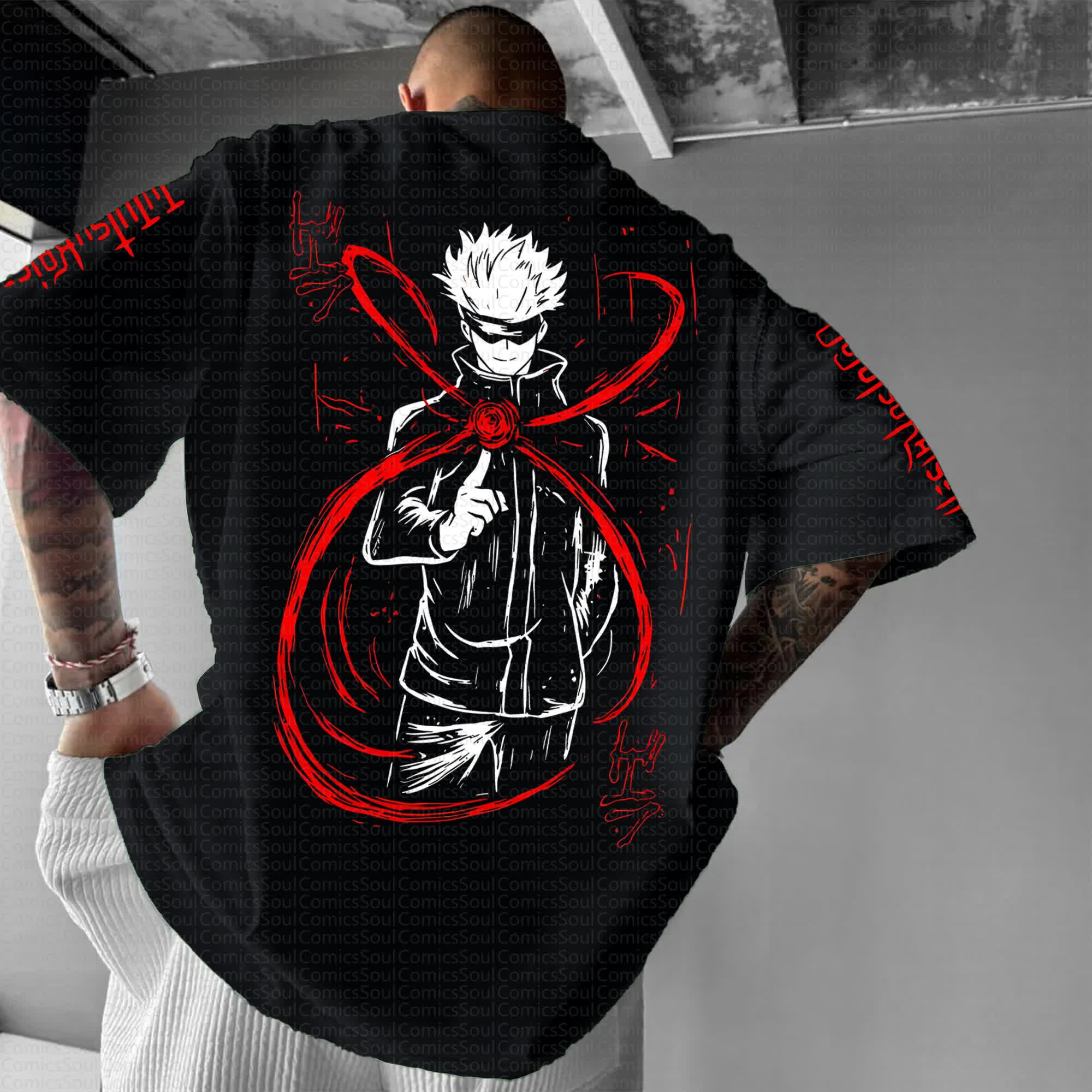 Unisex Anime Inspired Vintage T-Shirt丨Comicssoul