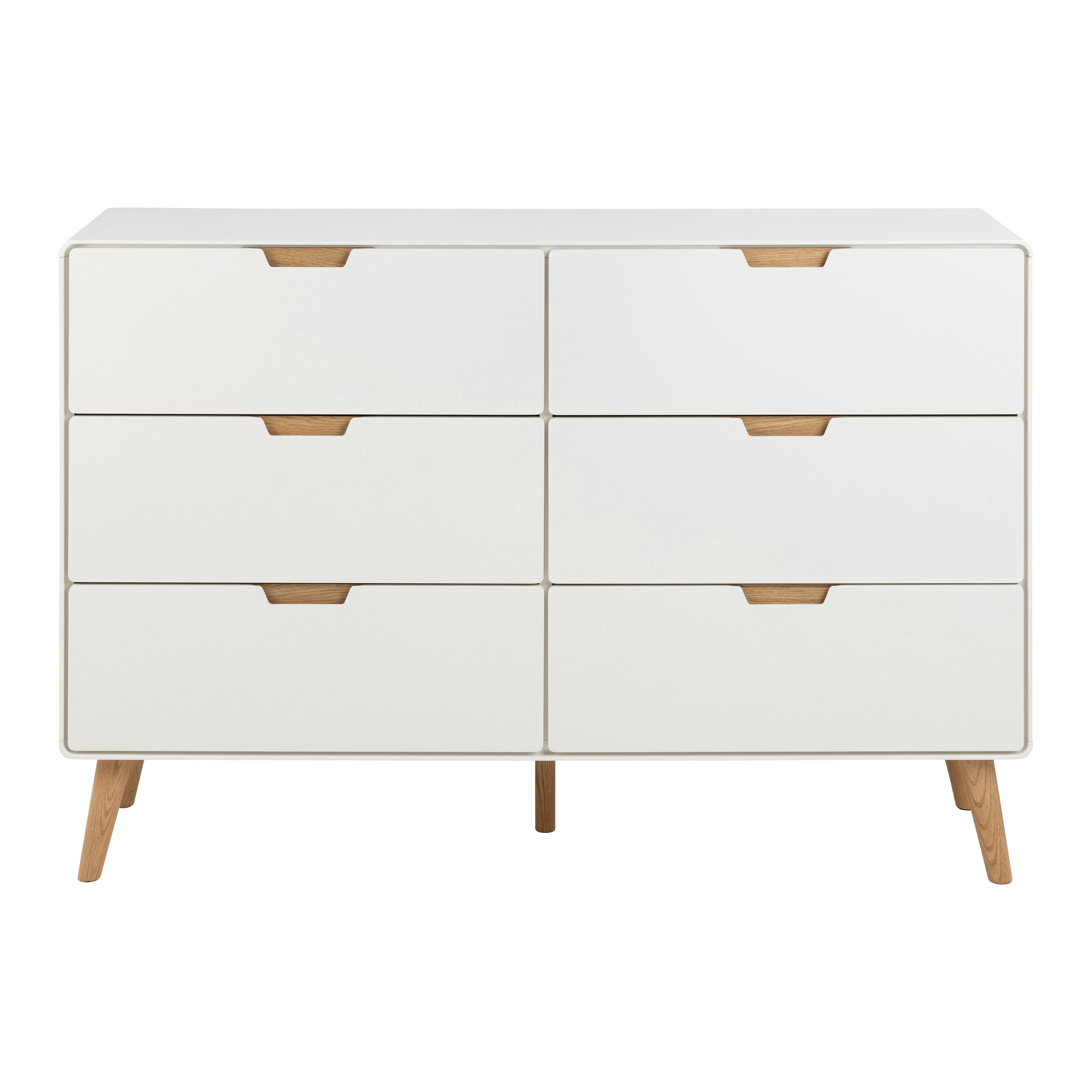 Blokker basic Bailey Ladekast - 6 Lades - Wit