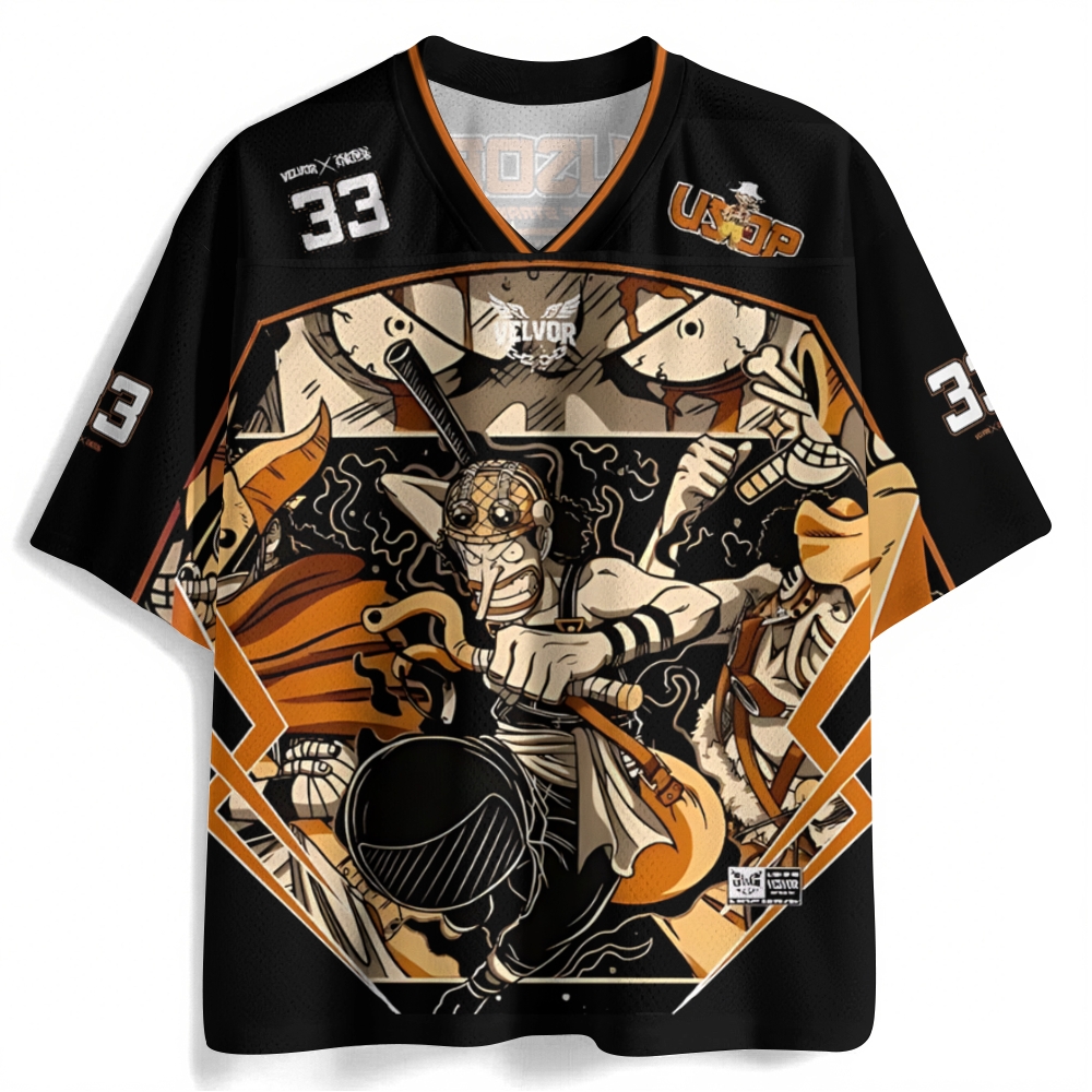 One Piece Anime Football Jersey