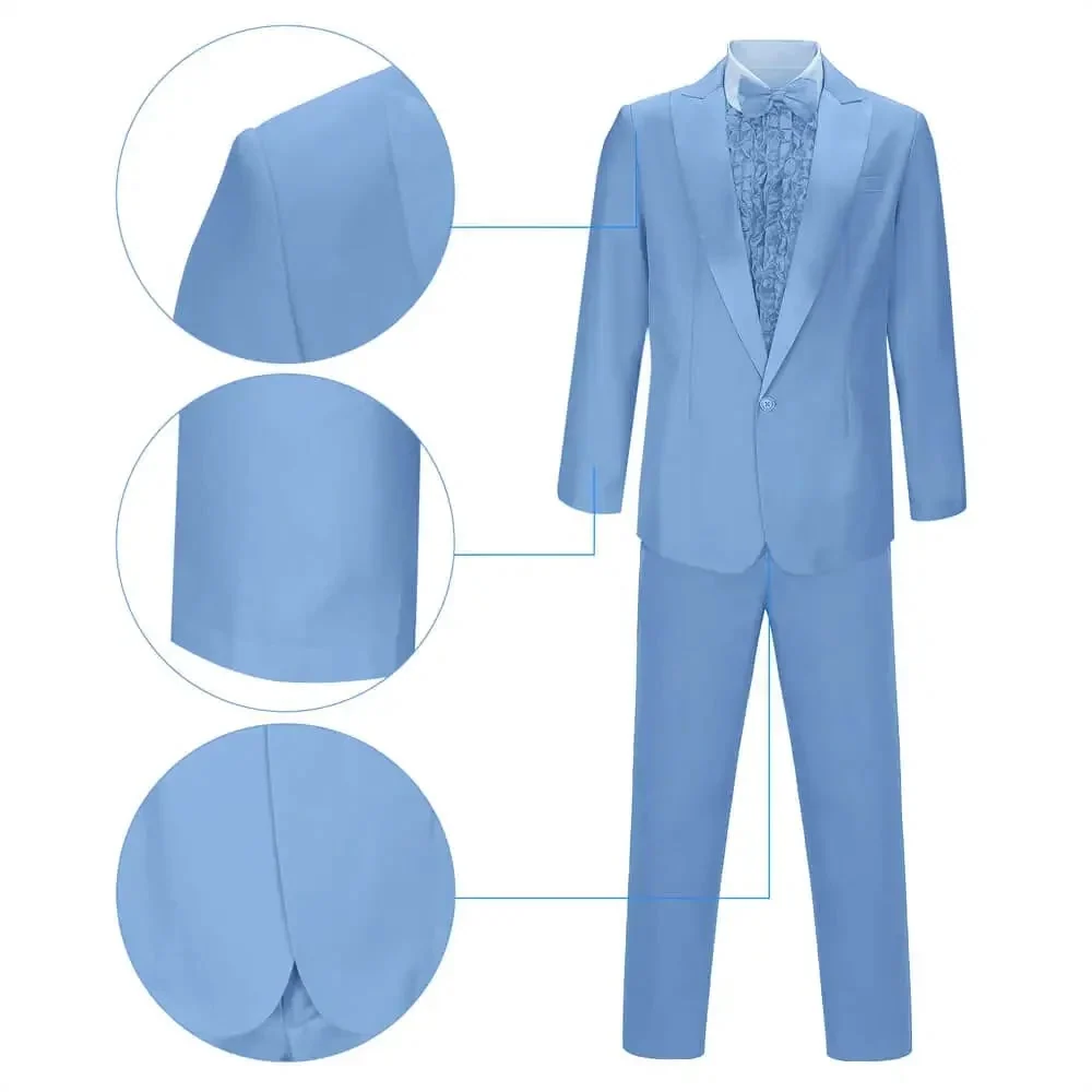 Halloween Costumes Mens Formal Suit Hat Outfit - Image 5 Halloween Costumes Mens Formal Suit Hat Outfit - Image 5