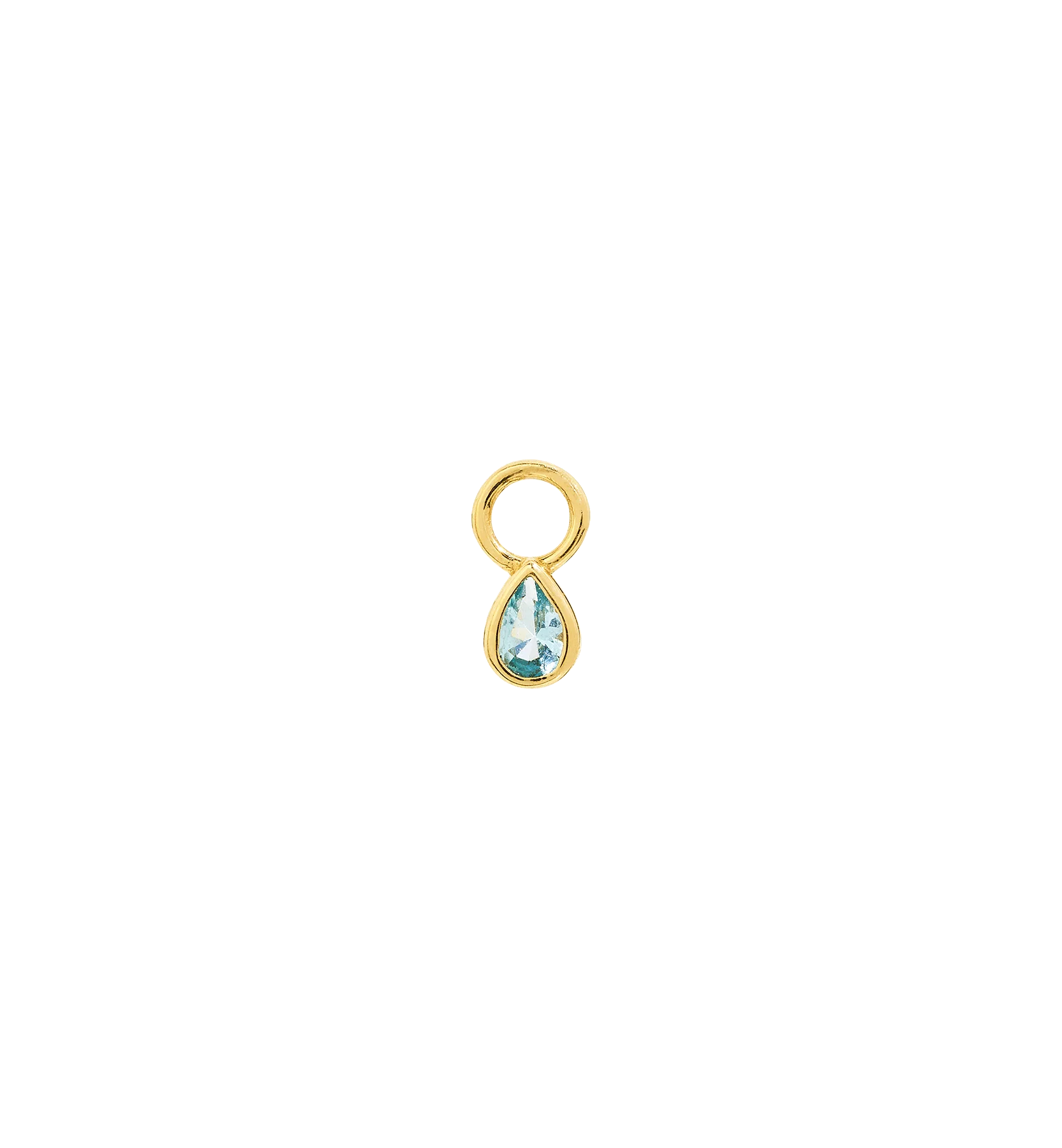 Morning Dew Piercing Charm 14K