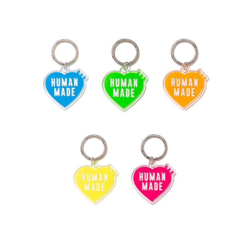 HUMAN MADE HEART KEYRING