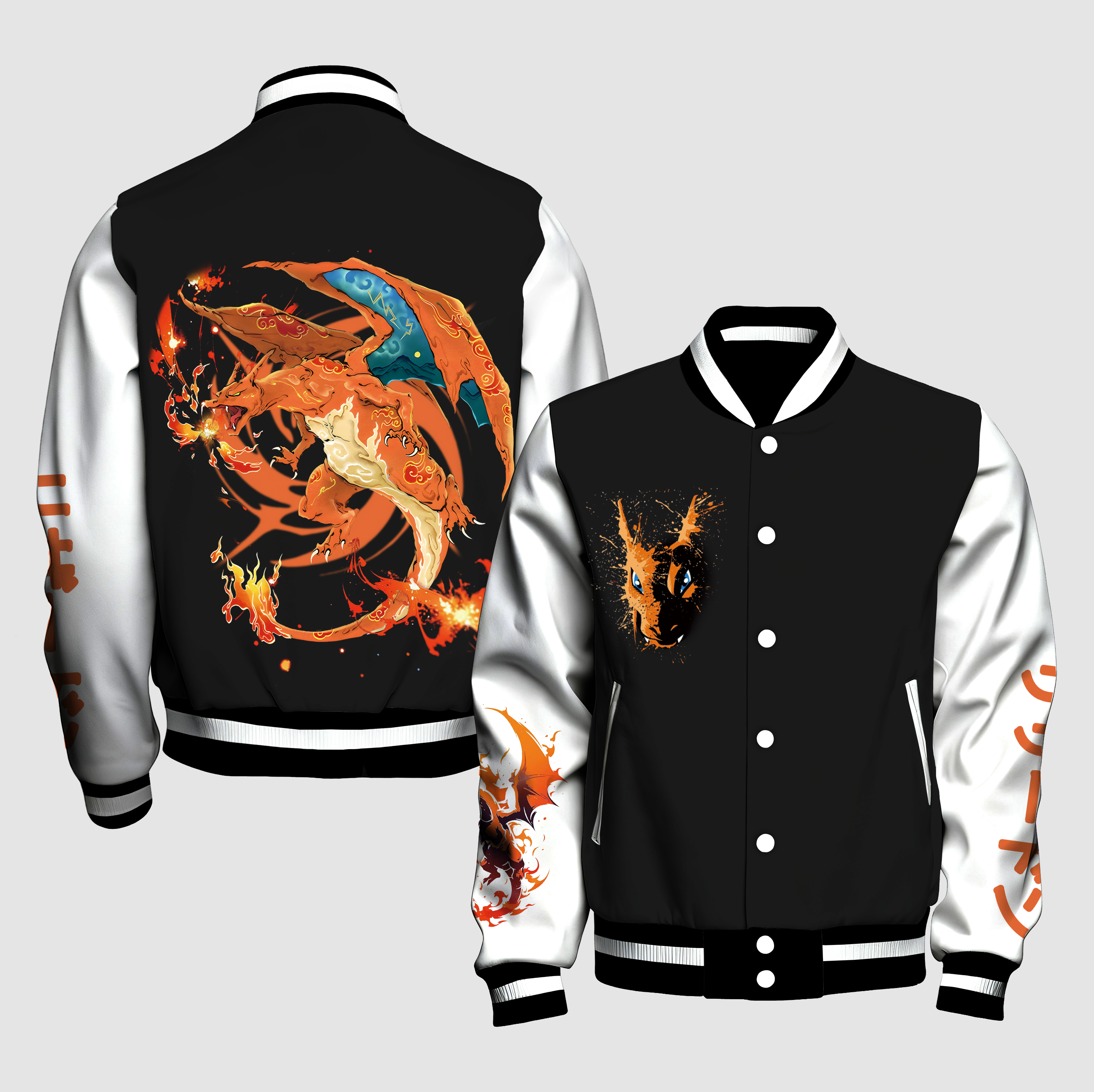 Spring And Autumn Unisex Casual Streetwear Fashion Jacket