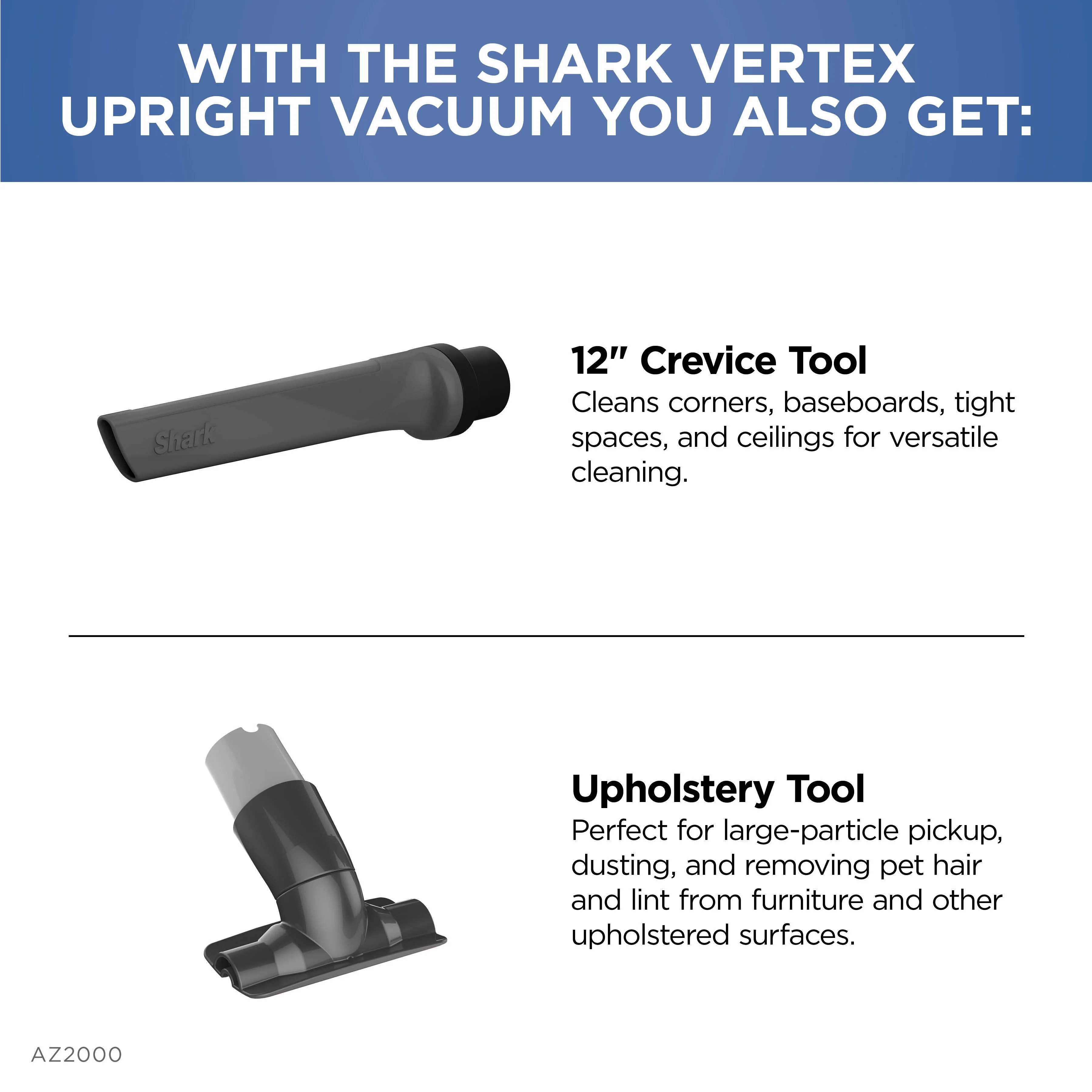Shark? Vertex DuoClean? PowerFin Upright Vacuum Powered Lift-Away?, Self-Cleaning Brushroll, AZ2000 - Image 6