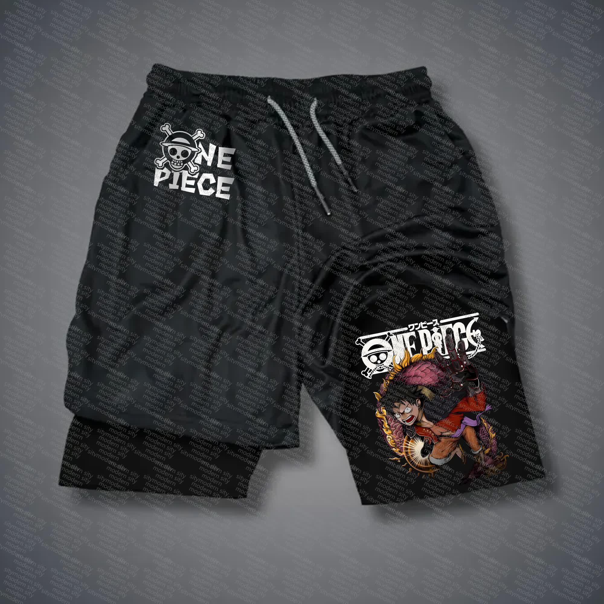 Unisex Casual Anime Streetwear Shorts | Comicssoul